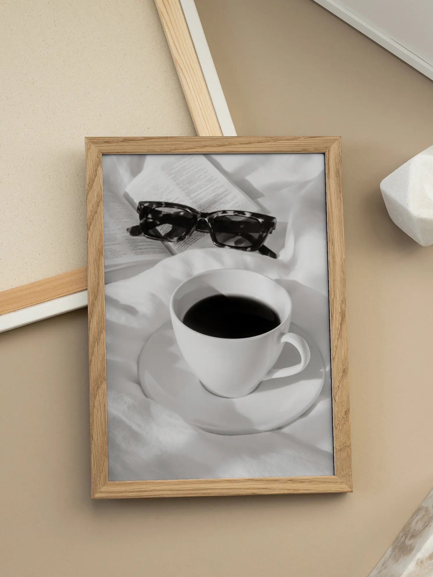 Coffee and Book Poster