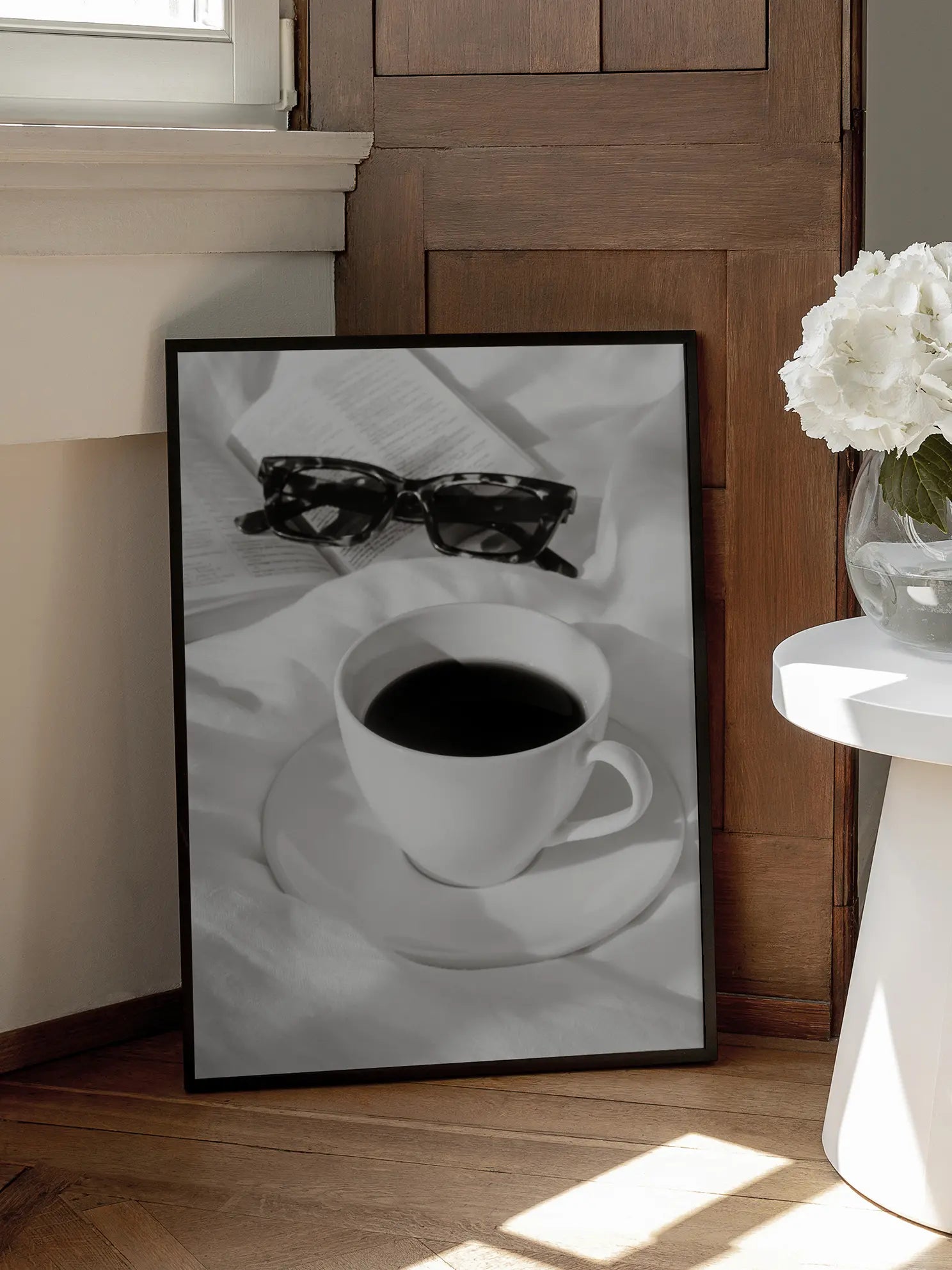 Coffee and Book Poster