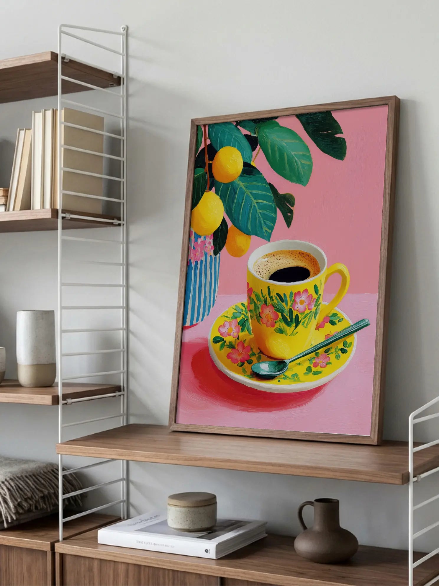 Coffee and Lemons Poster