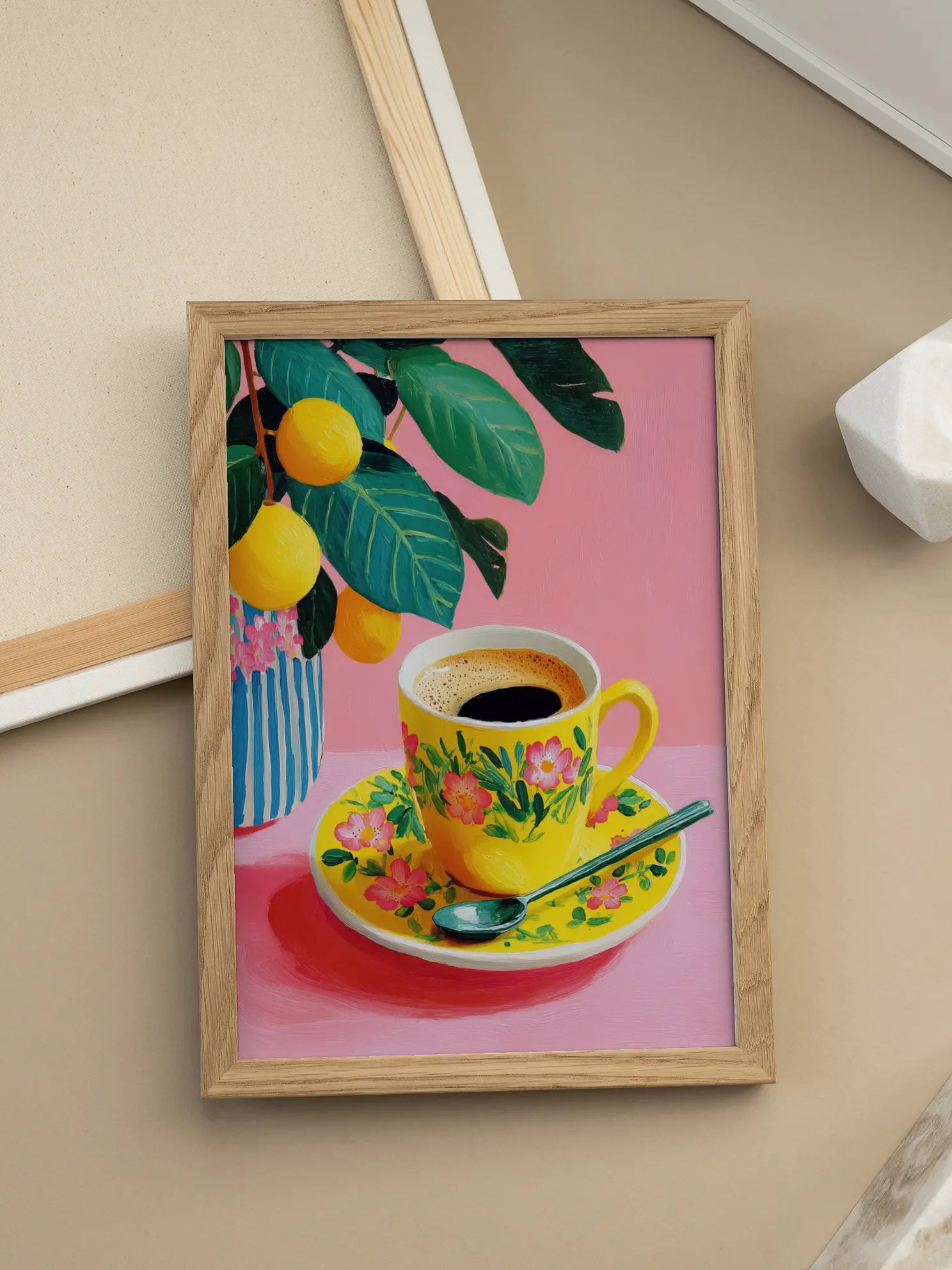 Coffee and Lemons Poster