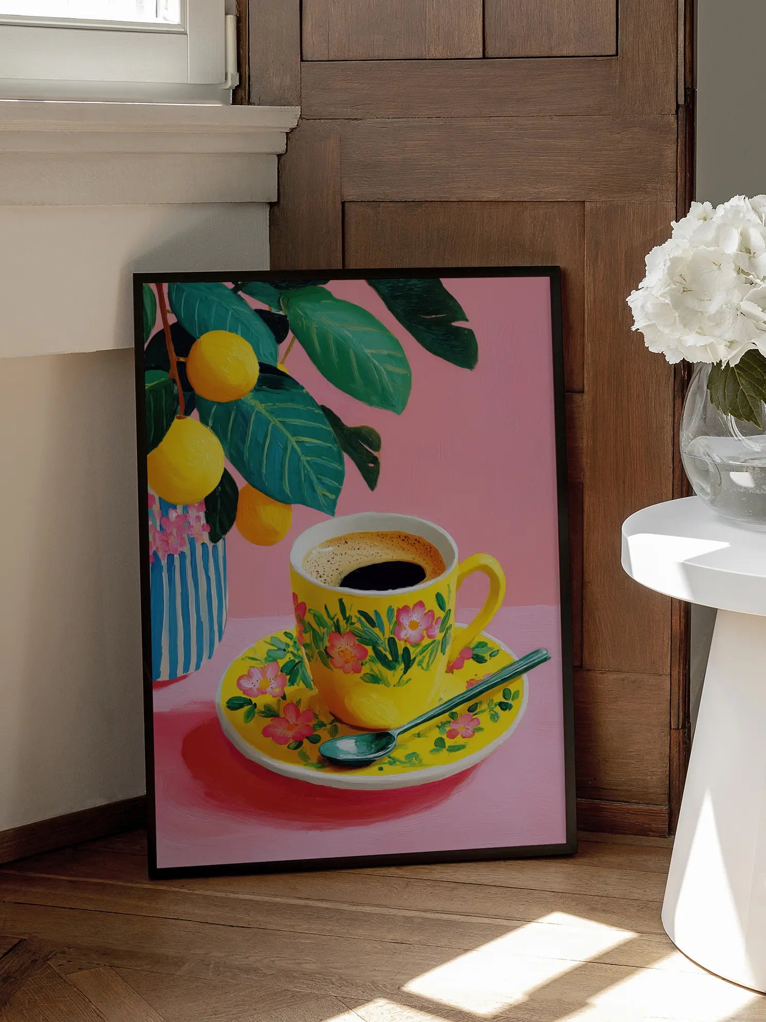 Coffee and Lemons Poster