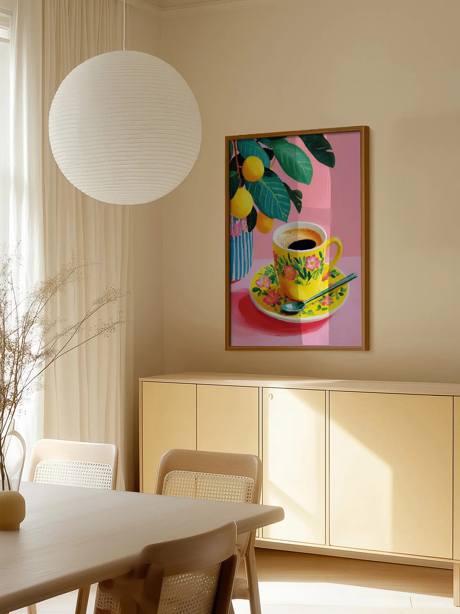 Coffee and Lemons Poster