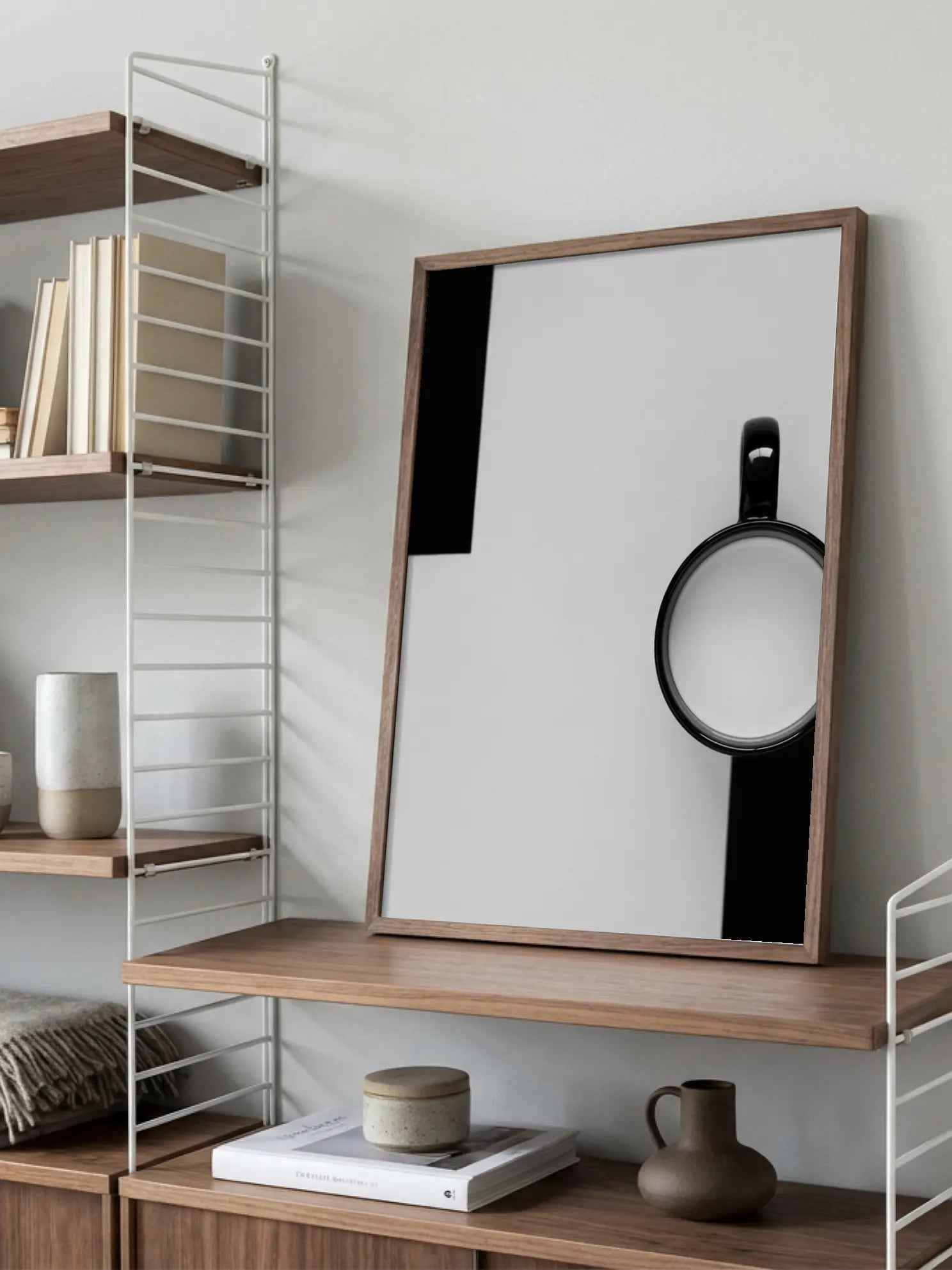 Coffee and Milk Cups Poster