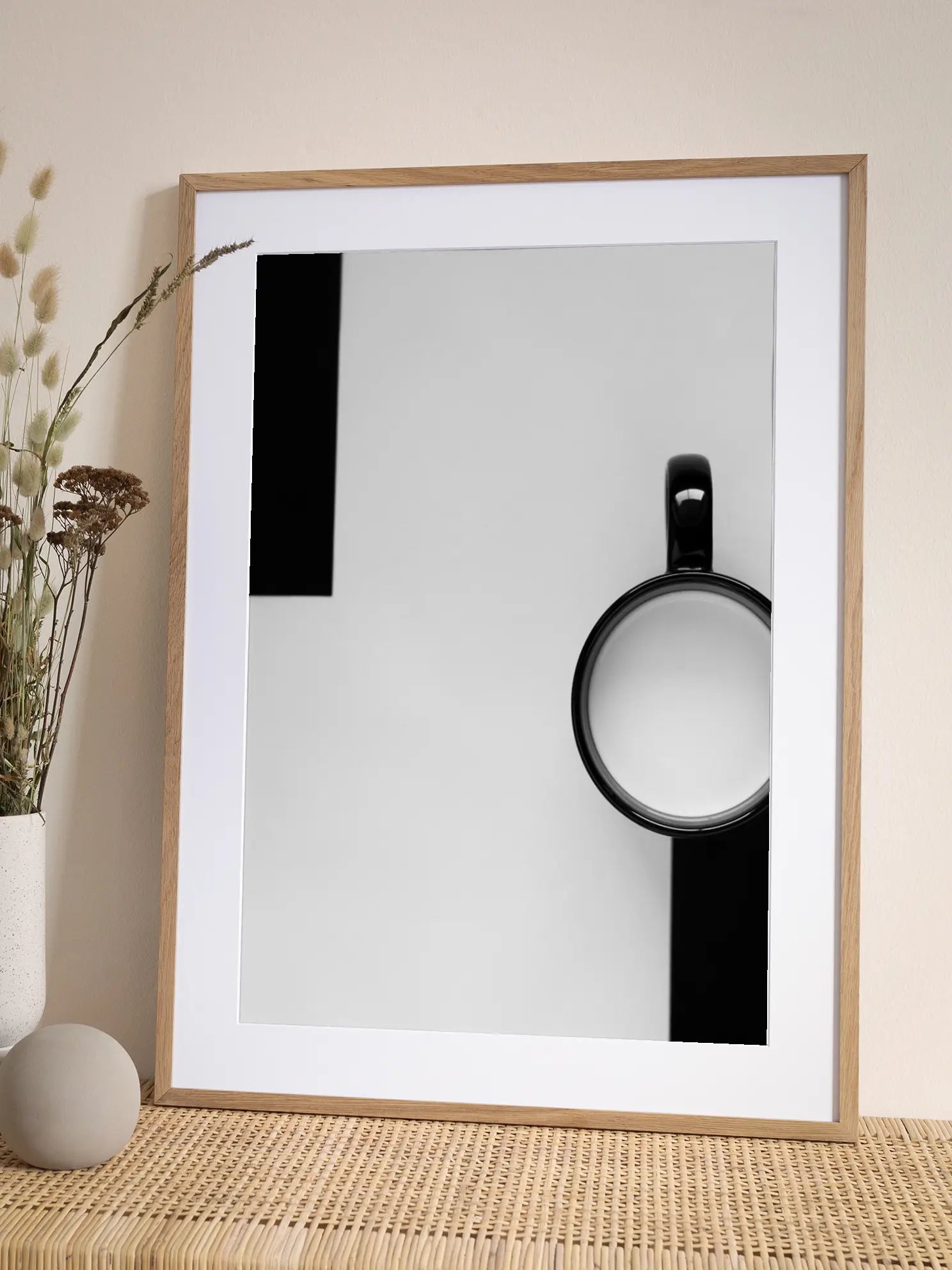 Coffee and Milk Cups Poster