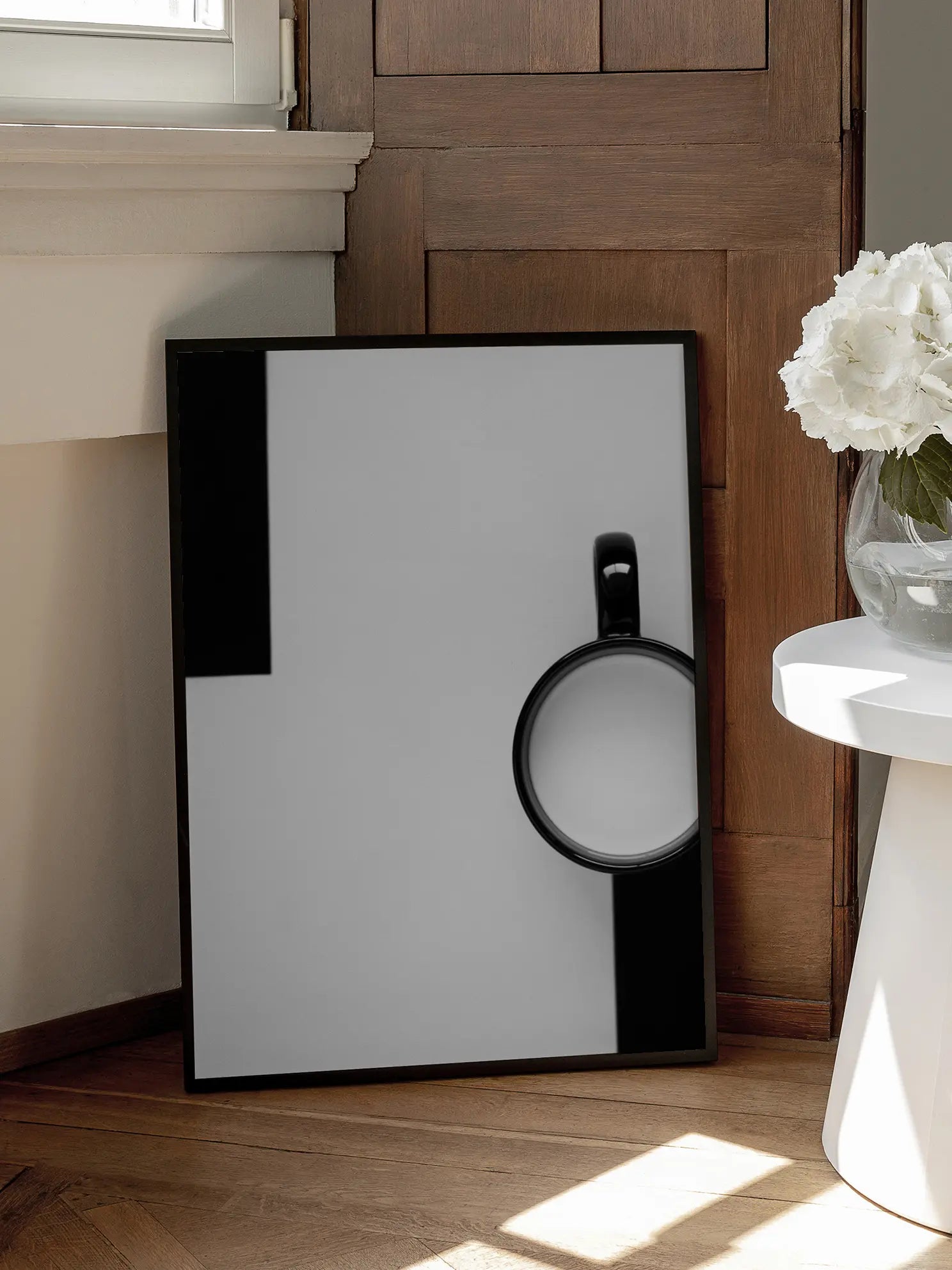 Coffee and Milk Cups Poster