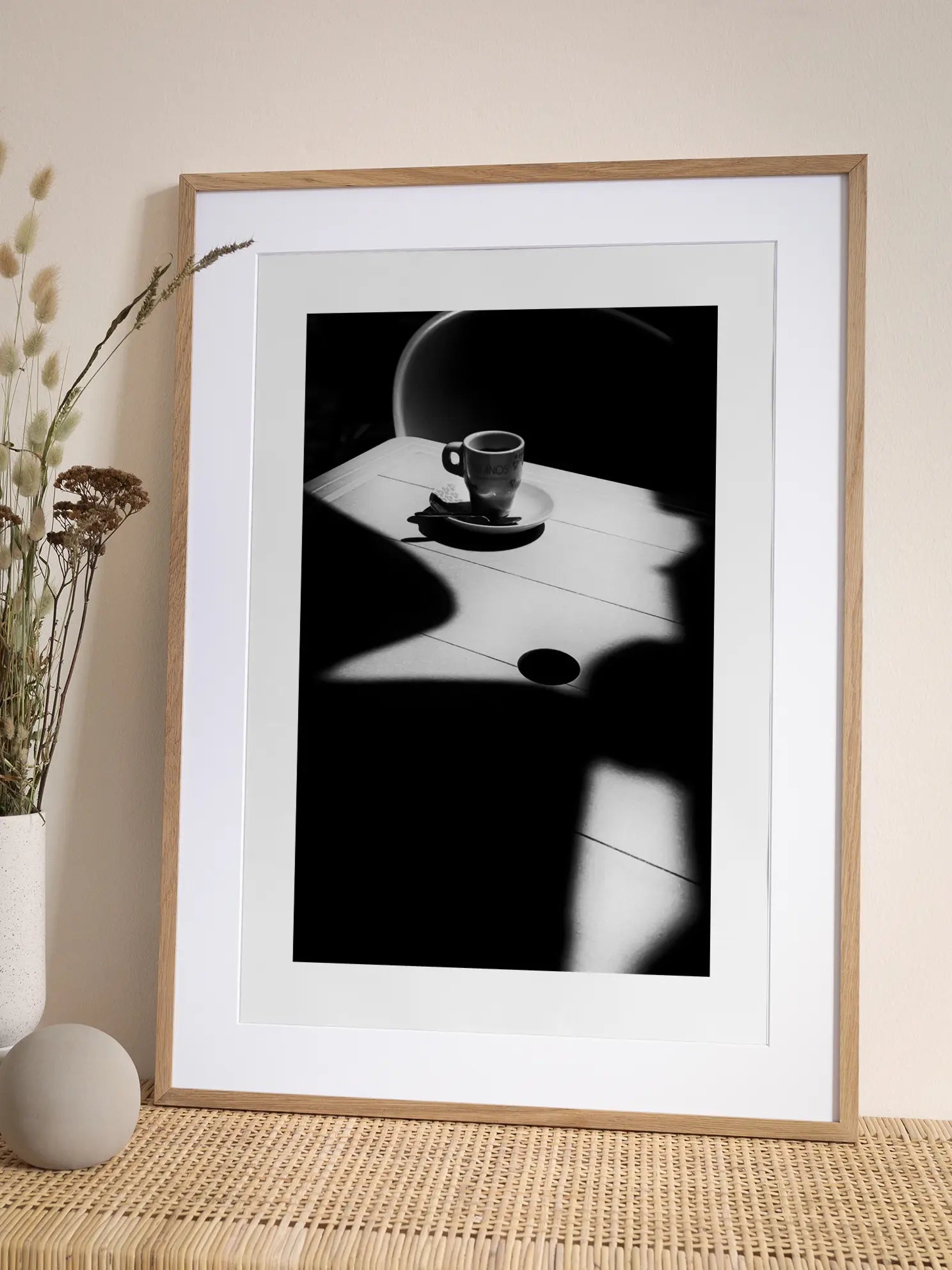 Coffee Cup on Table Poster
