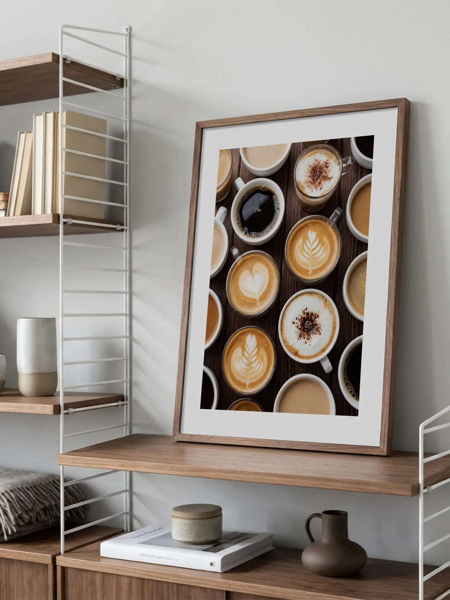 Coffee Cups Poster