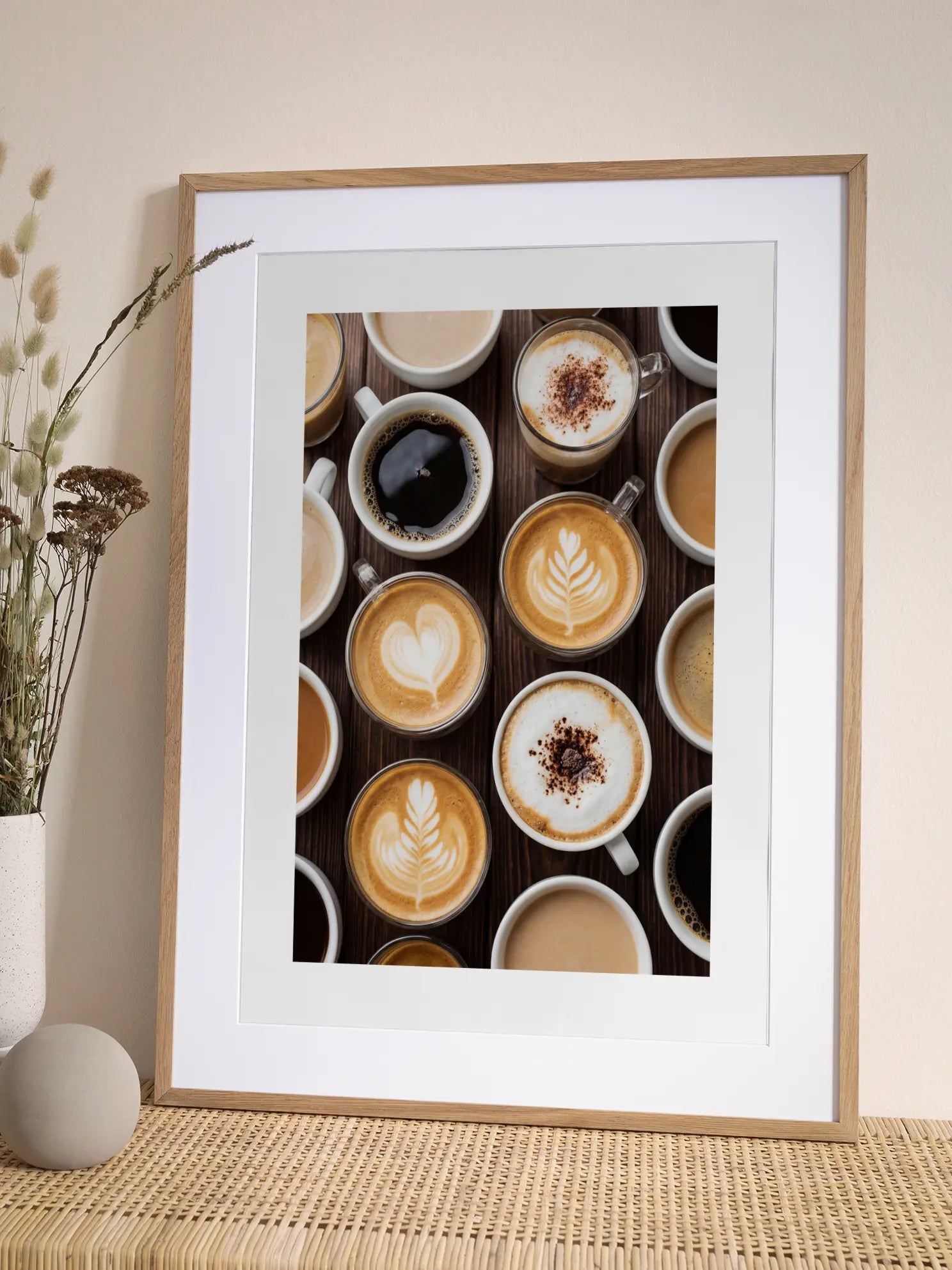 Coffee Cups Poster