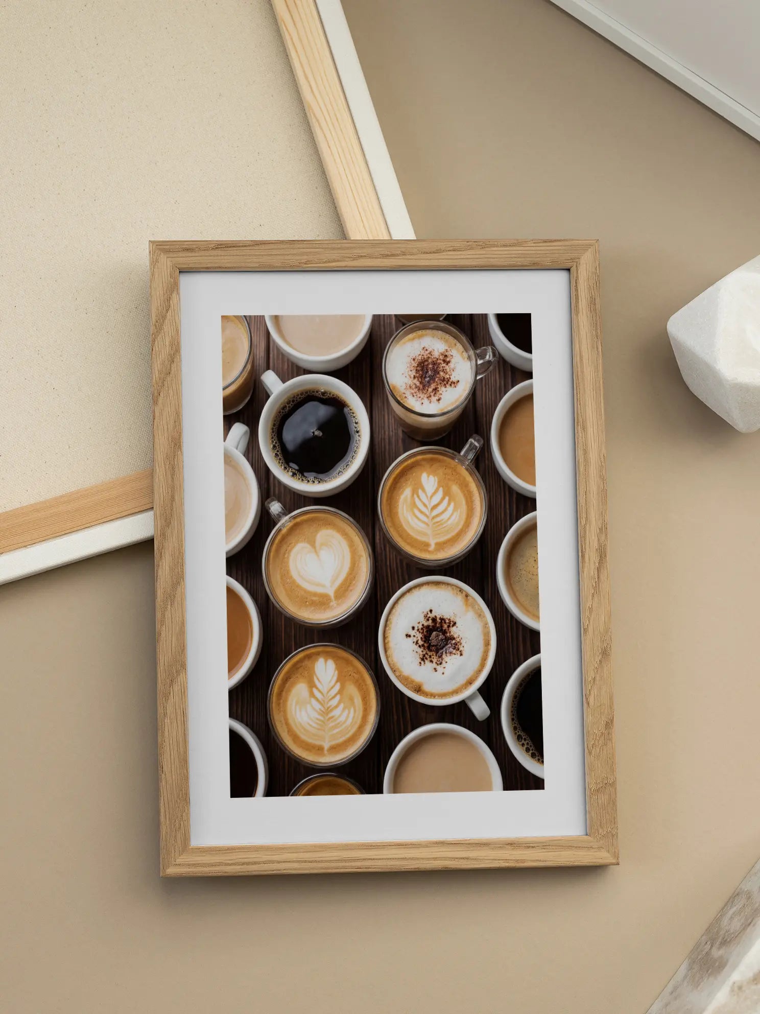 Coffee Cups Poster