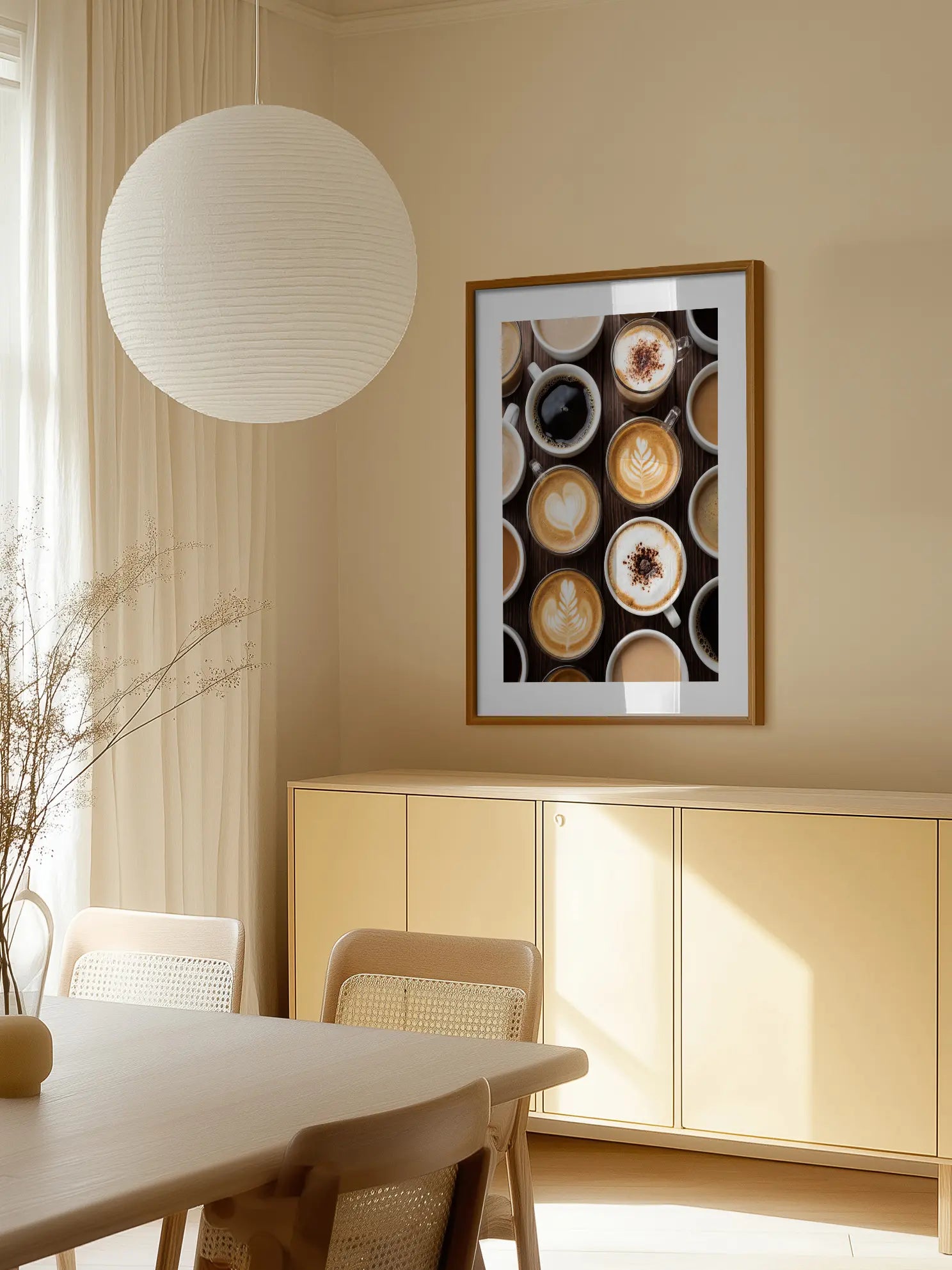 Coffee Cups Poster
