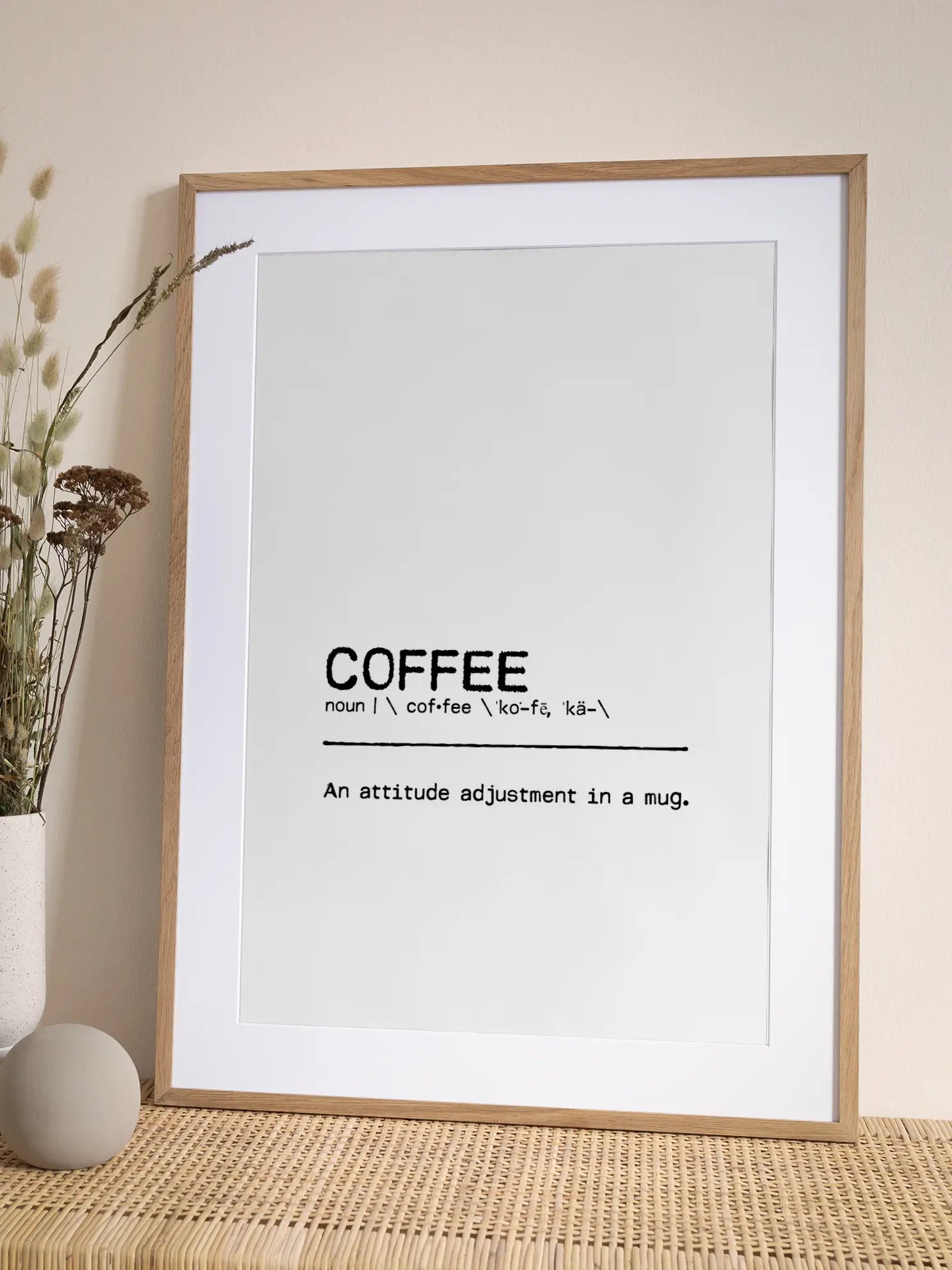 Coffee Definition Poster