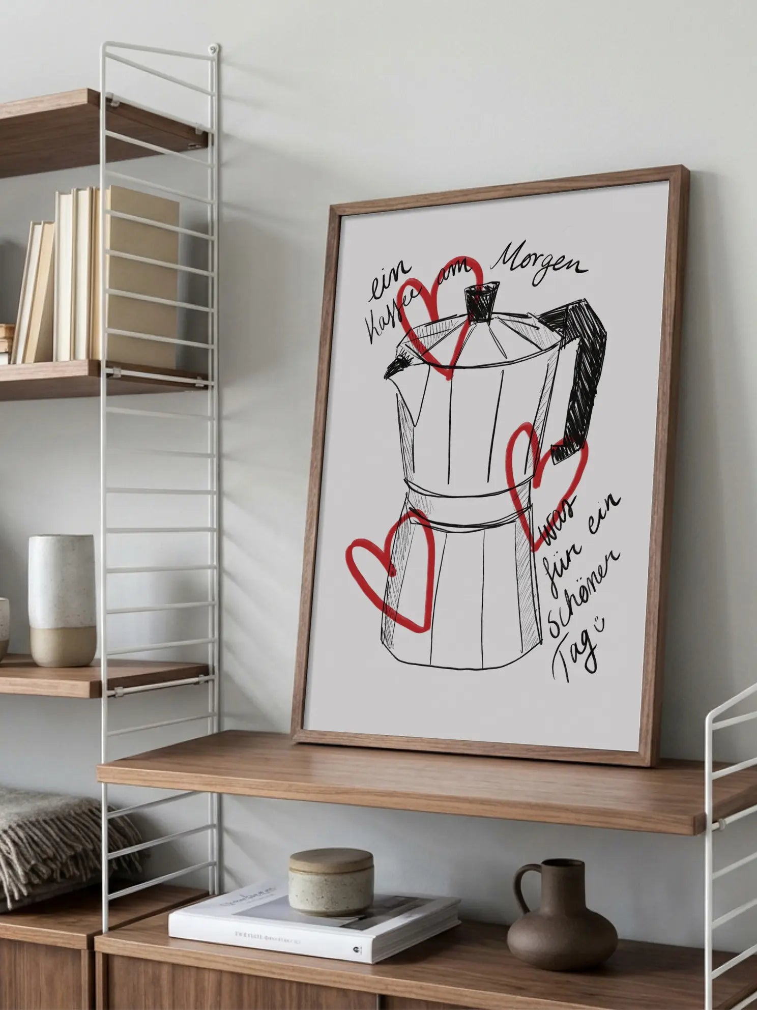 Coffee in the Morning Poster