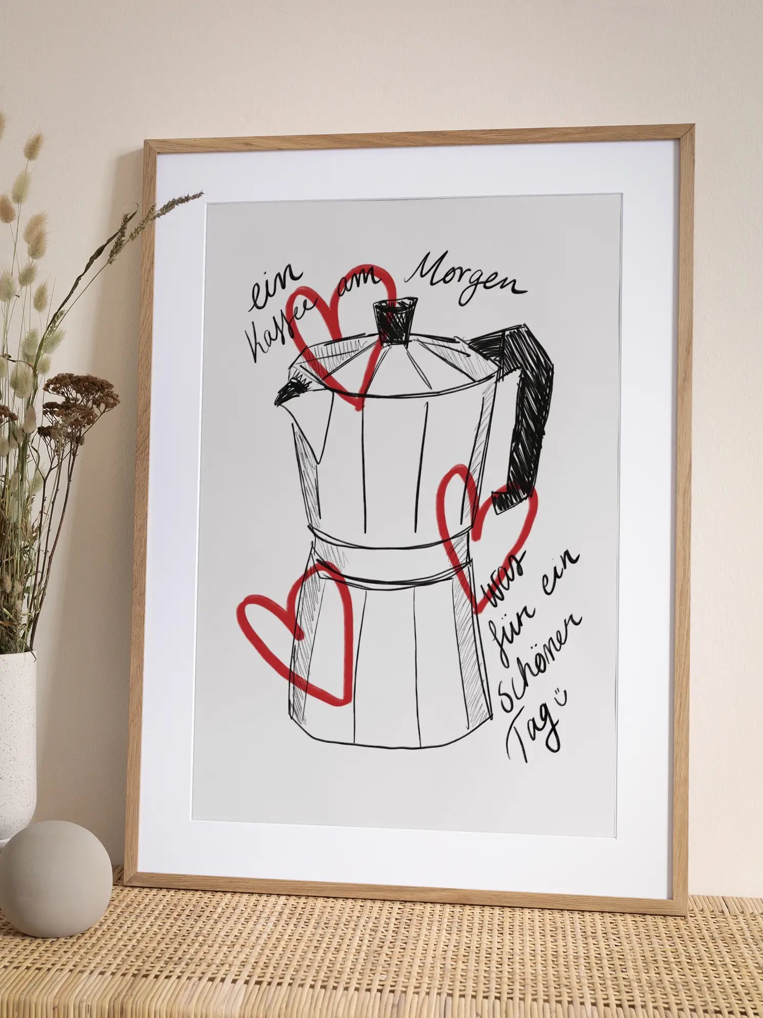 Coffee in the Morning Poster