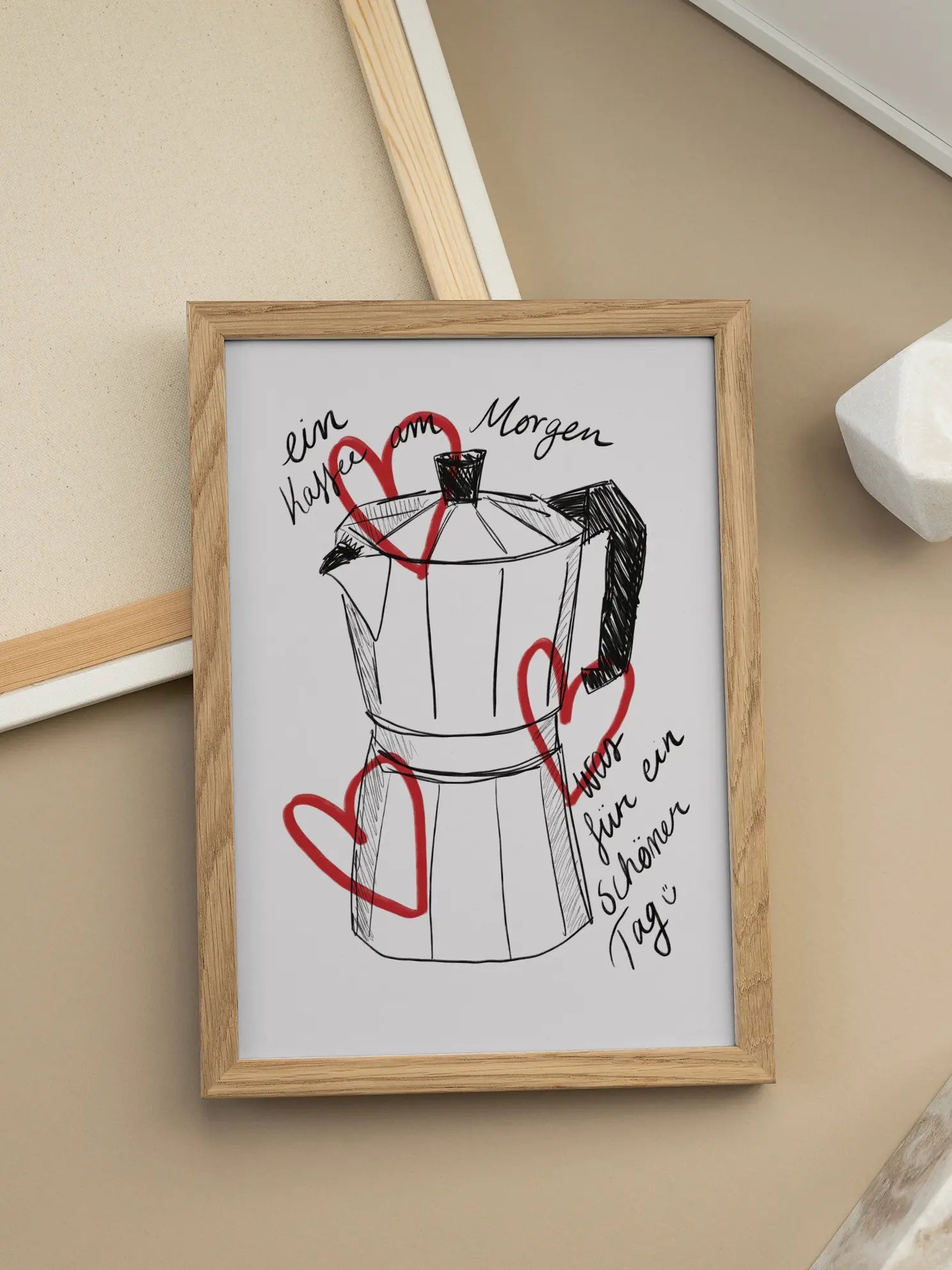 Coffee in the Morning Poster