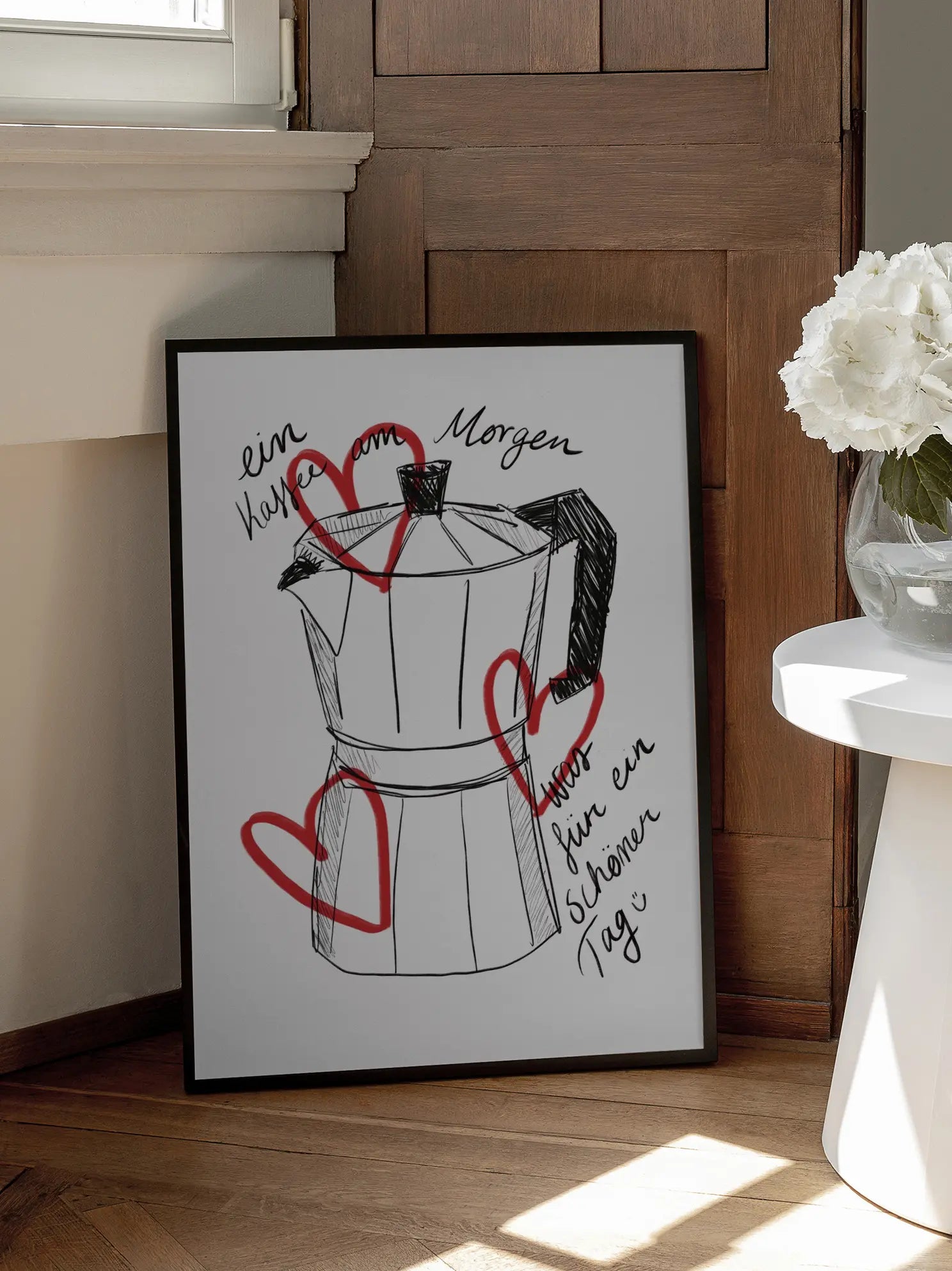 Coffee in the Morning Poster
