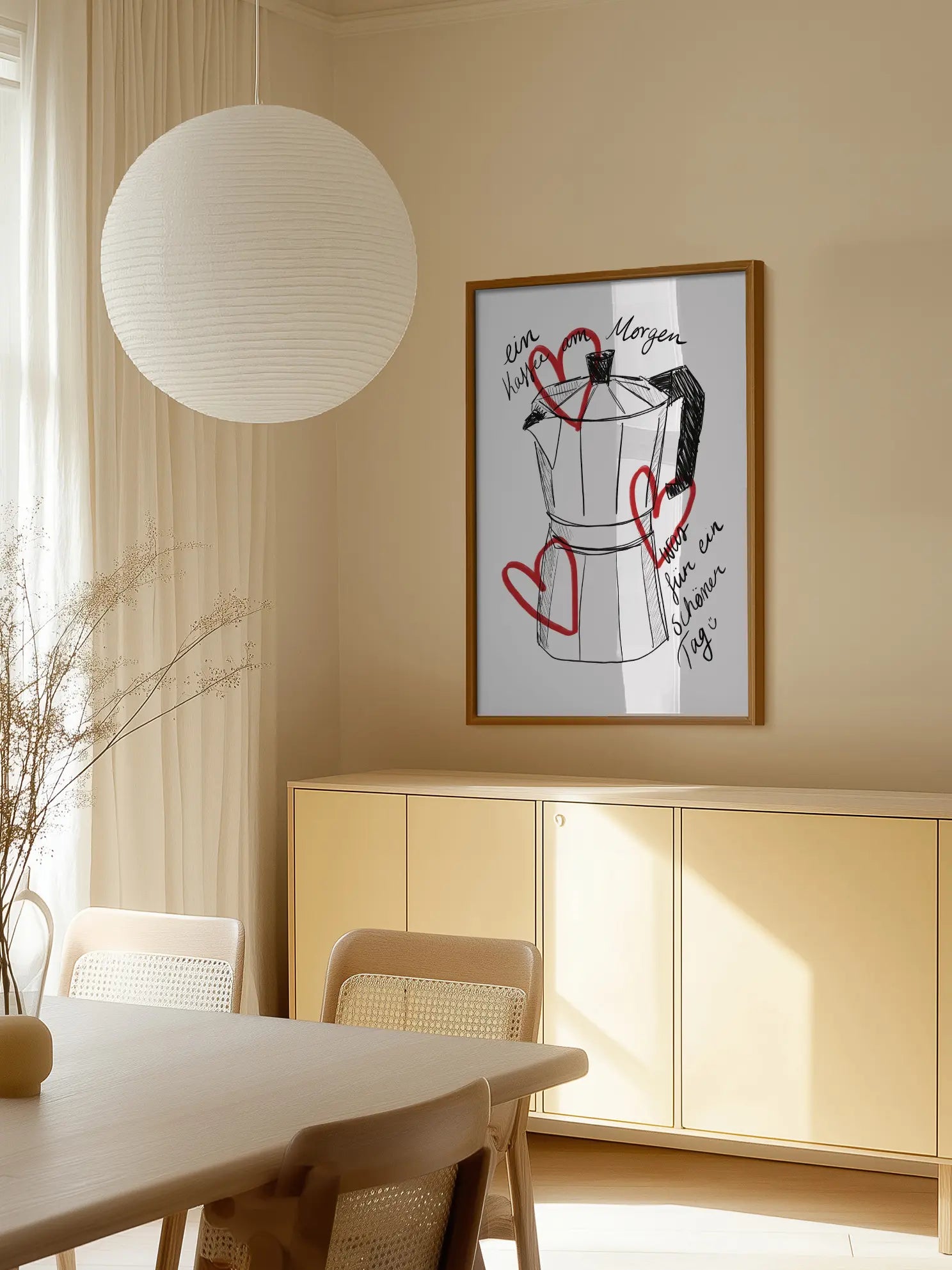 Coffee in the Morning Poster