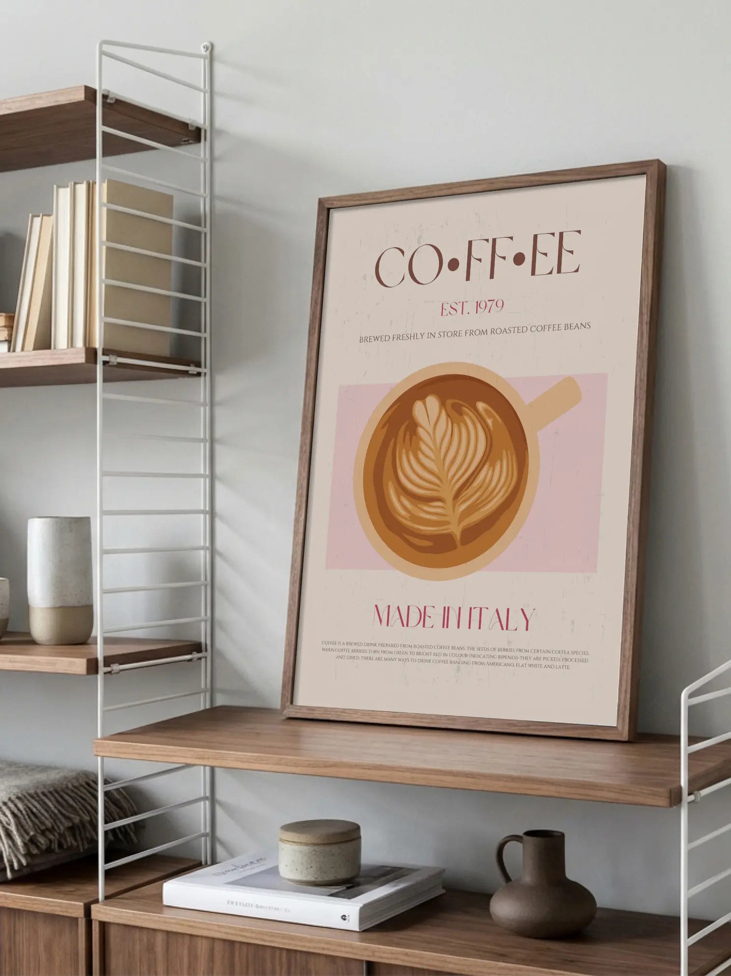 Coffee Made in Italy Poster