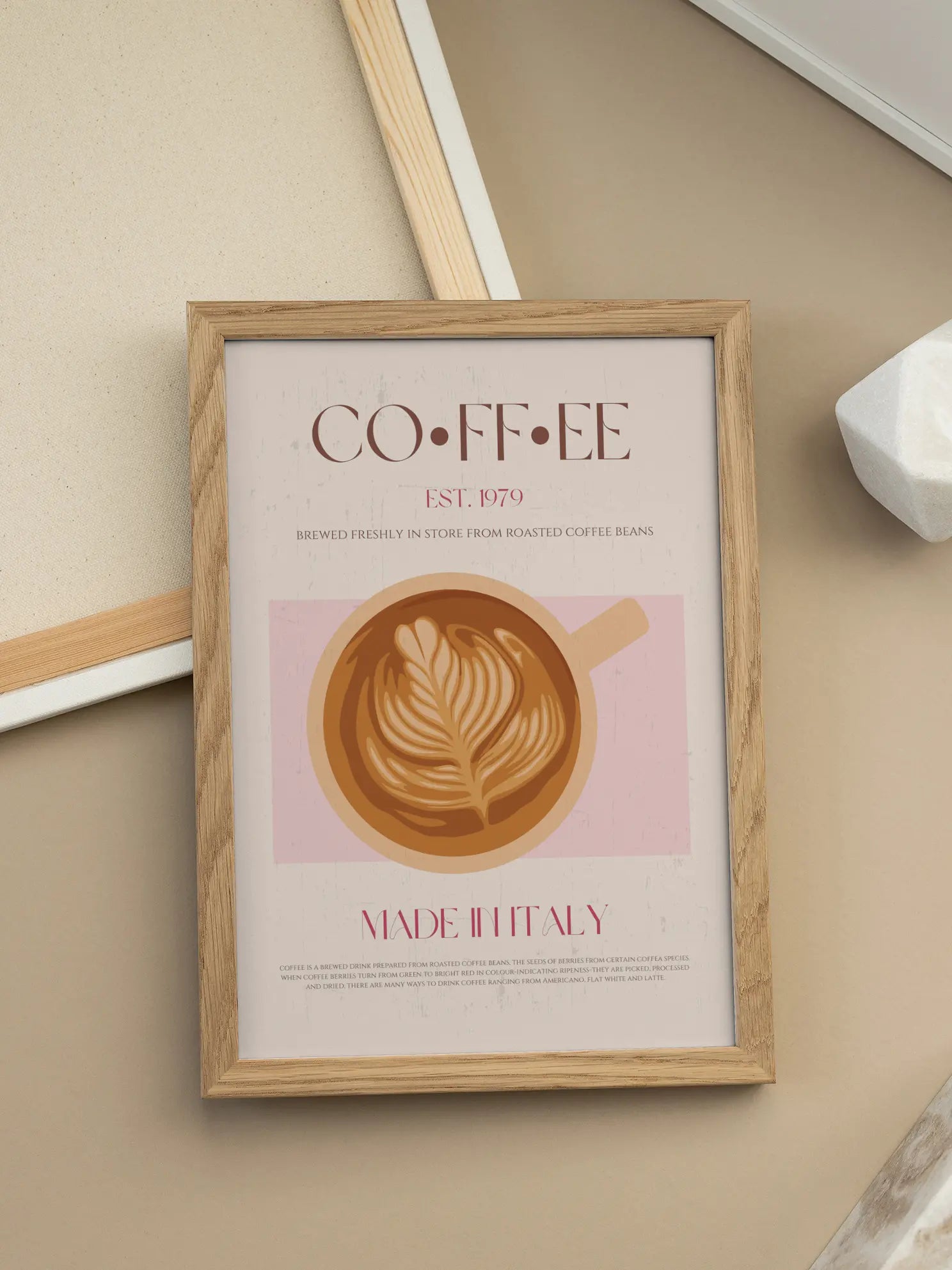 Coffee Made in Italy Poster