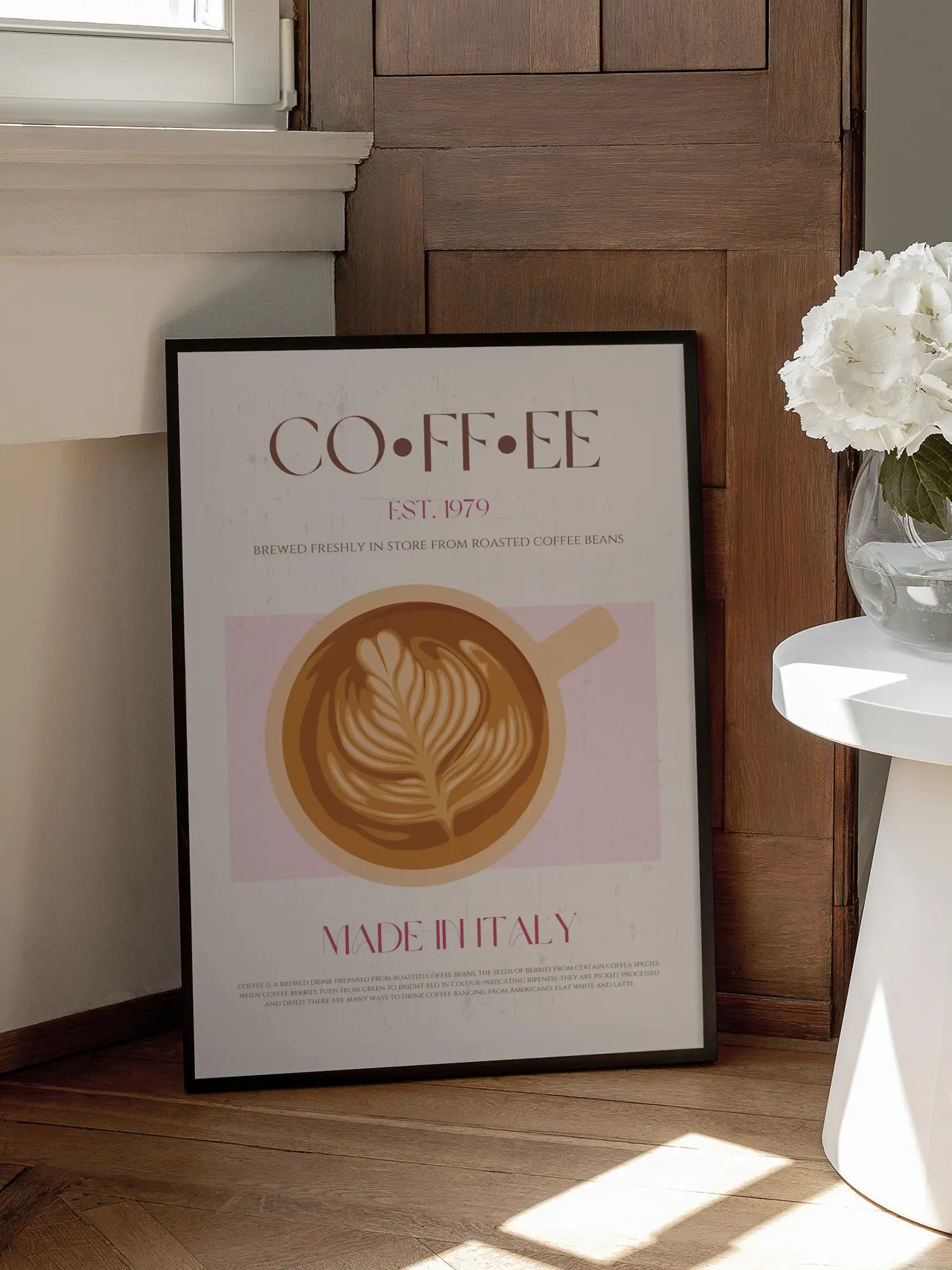 Coffee Made in Italy Poster