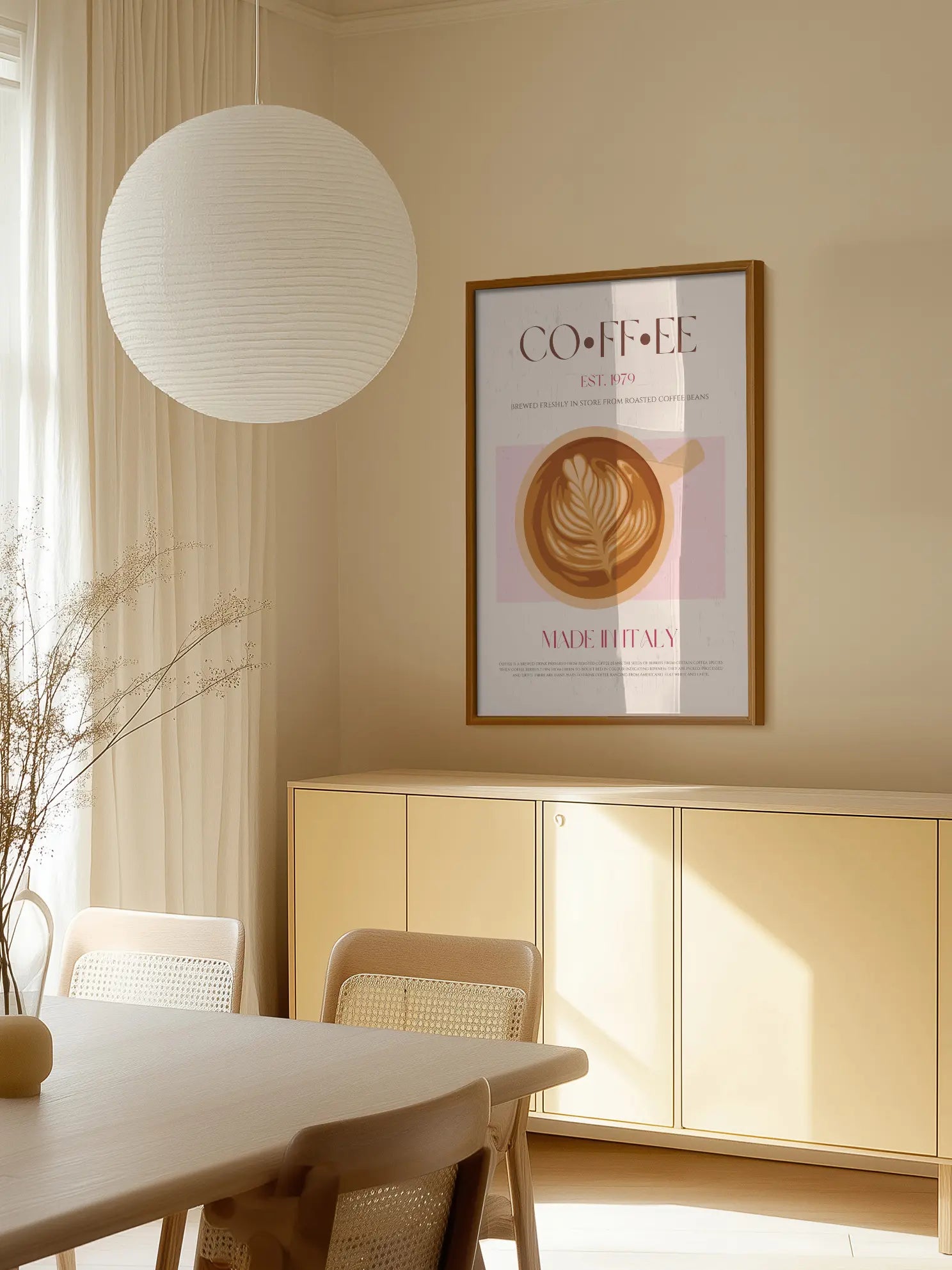 Coffee Made in Italy Poster