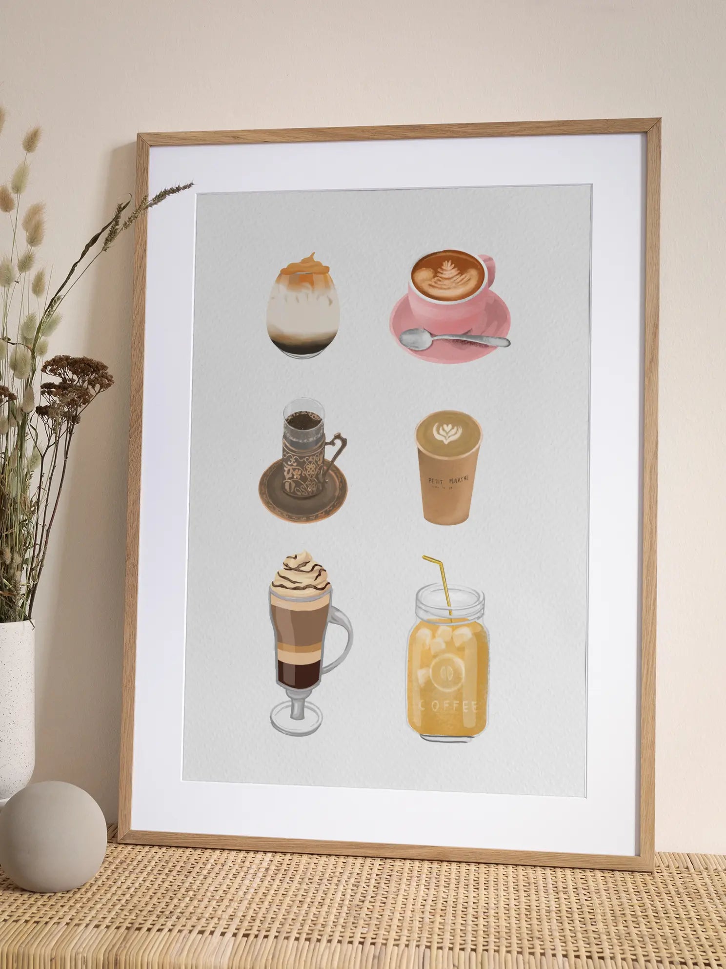 Coffee Menu Poster