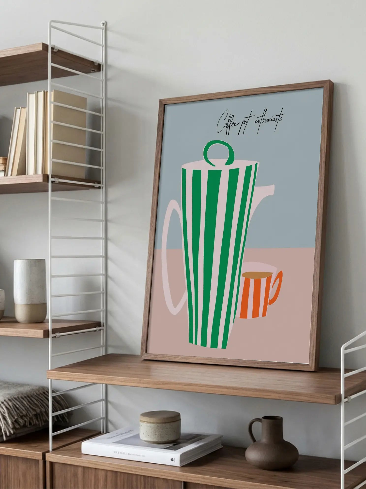 Coffee Pot Enthusiasts Poster