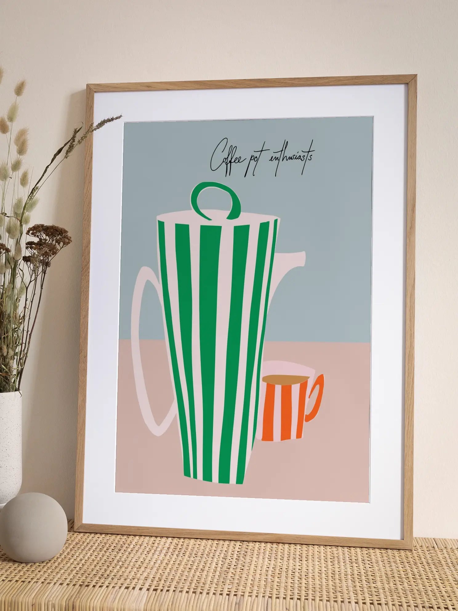Coffee Pot Enthusiasts Poster