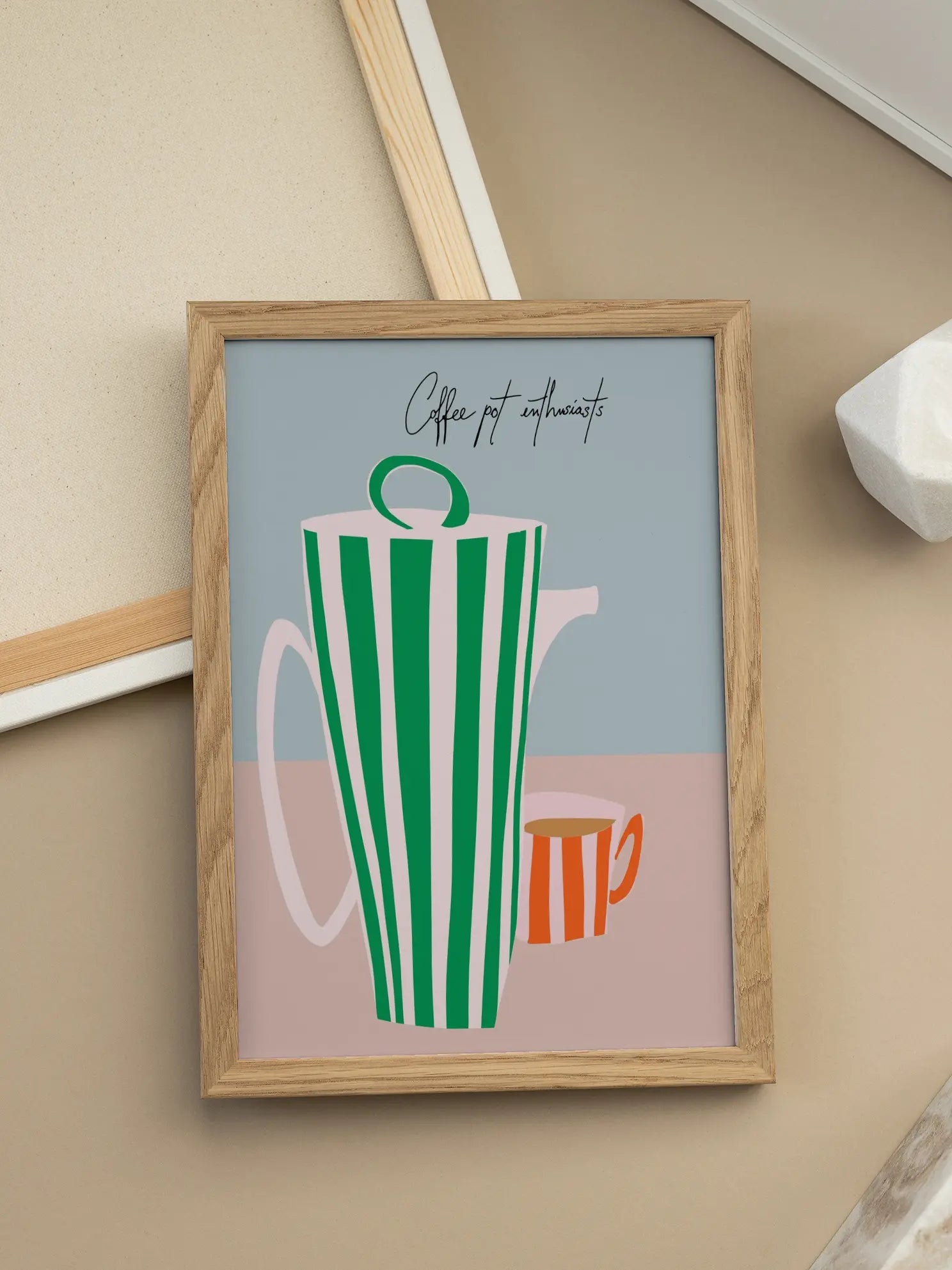 Coffee Pot Enthusiasts Poster