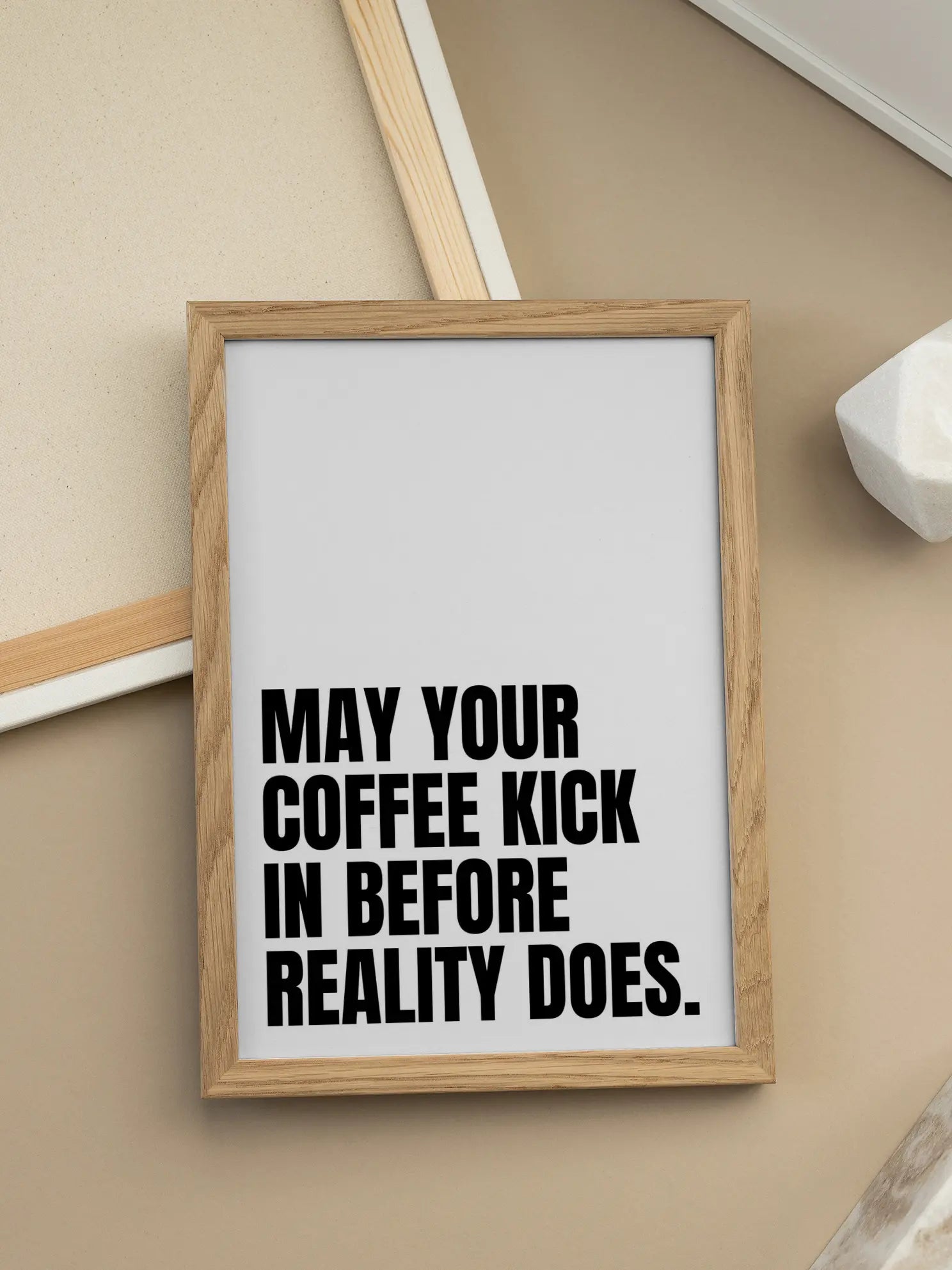 Coffee Quote Poster