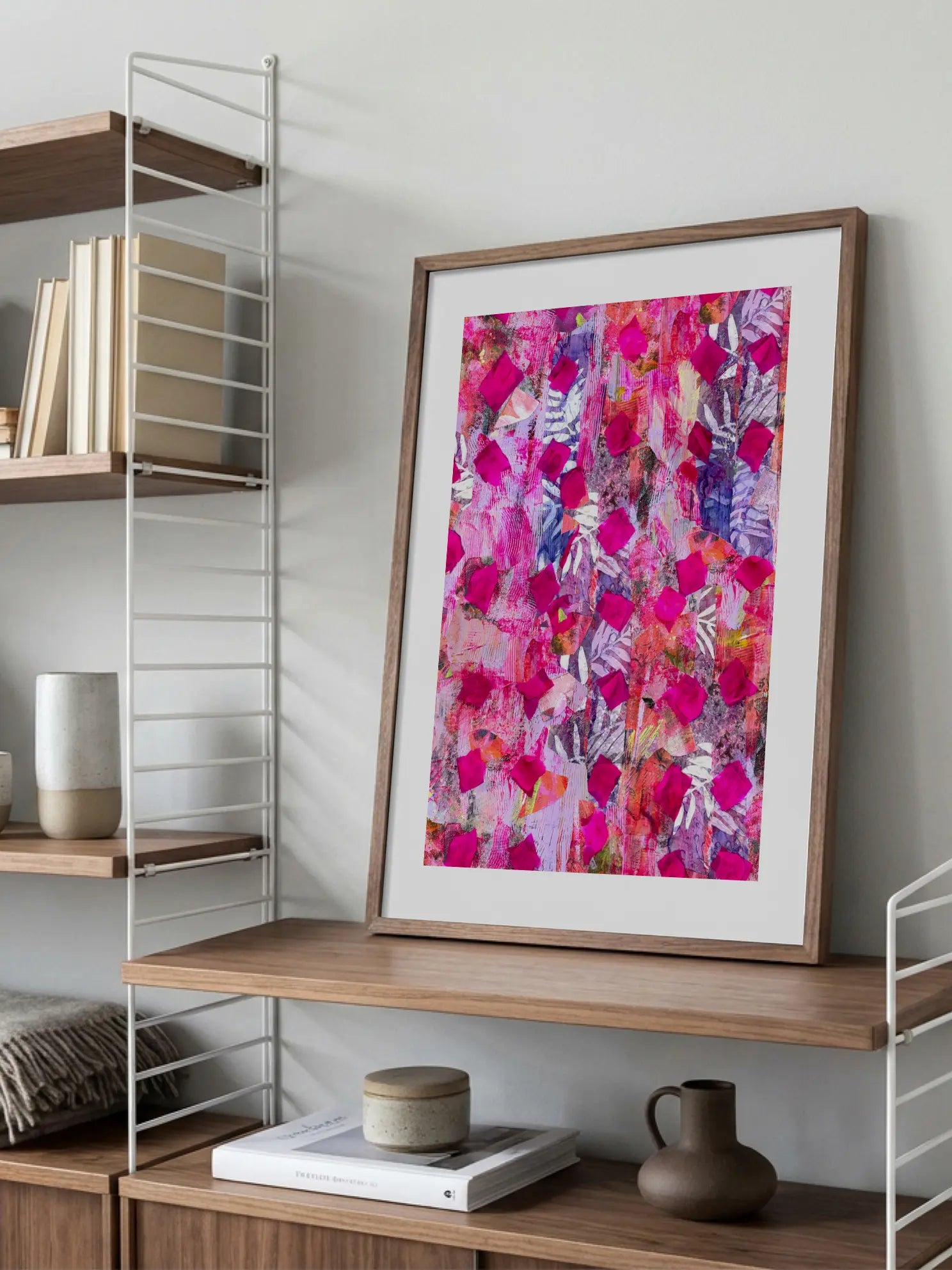 Collage Painting Poster