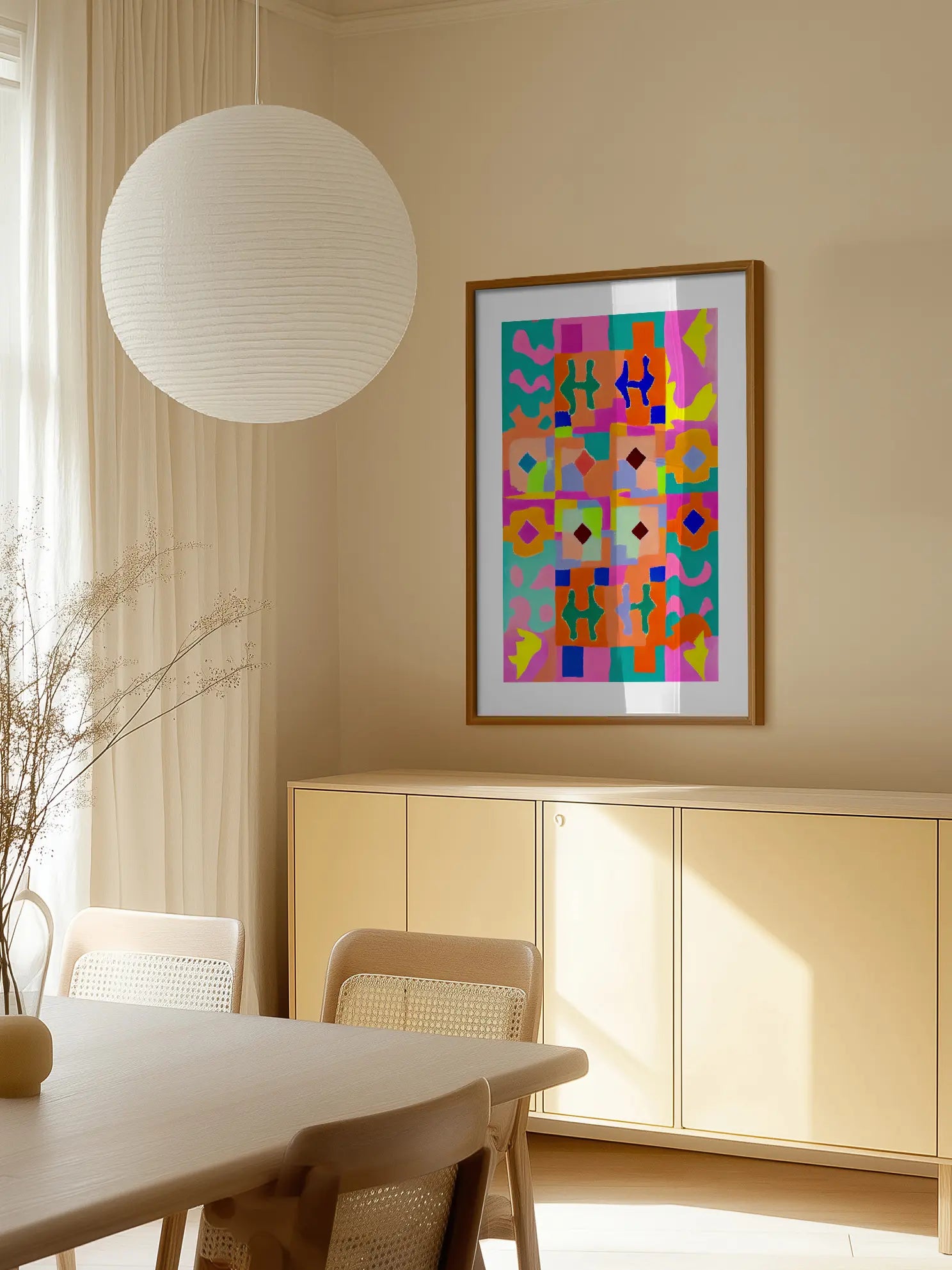 Color Haze Poster
