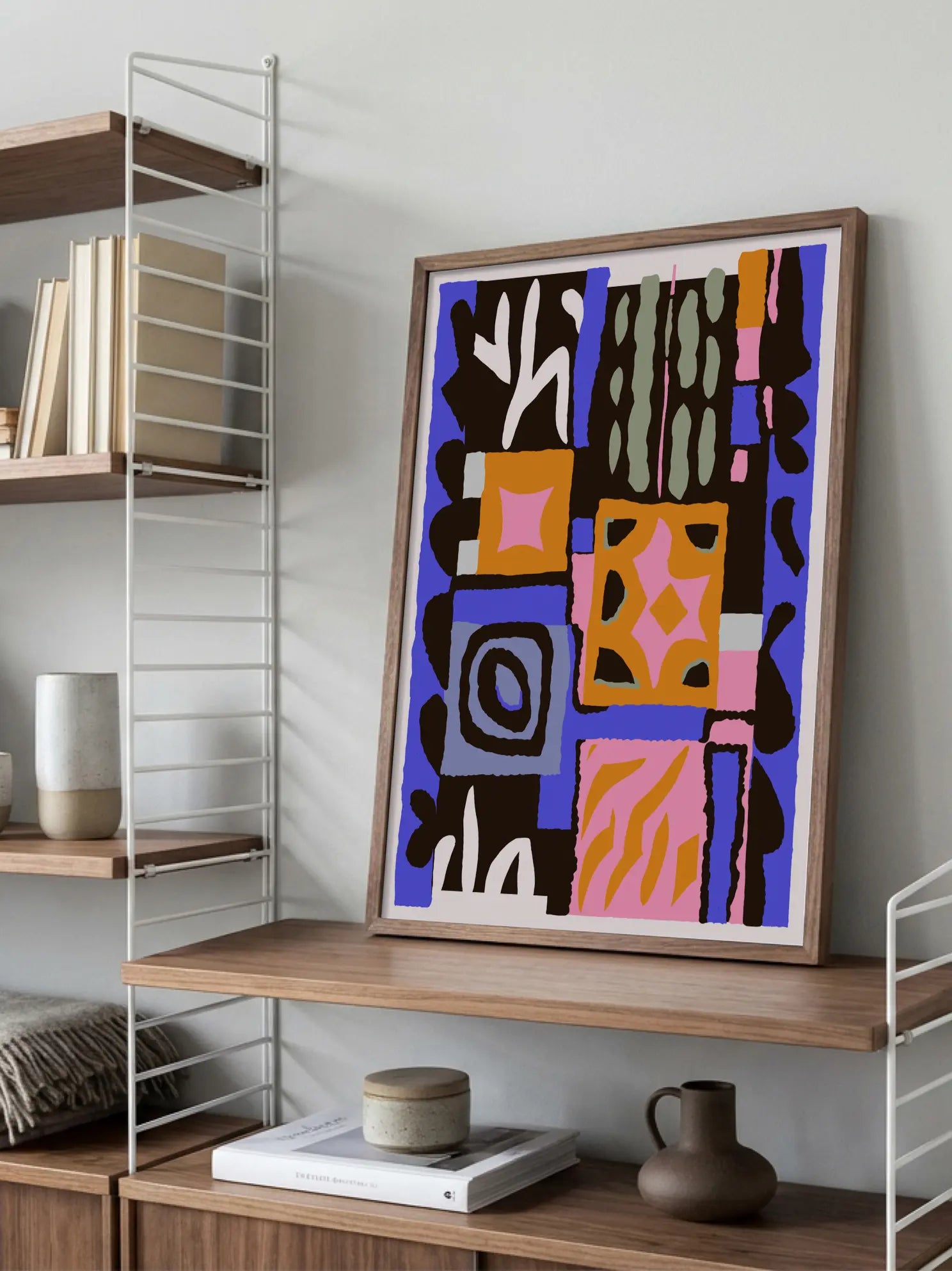 Color Patchwork Poster