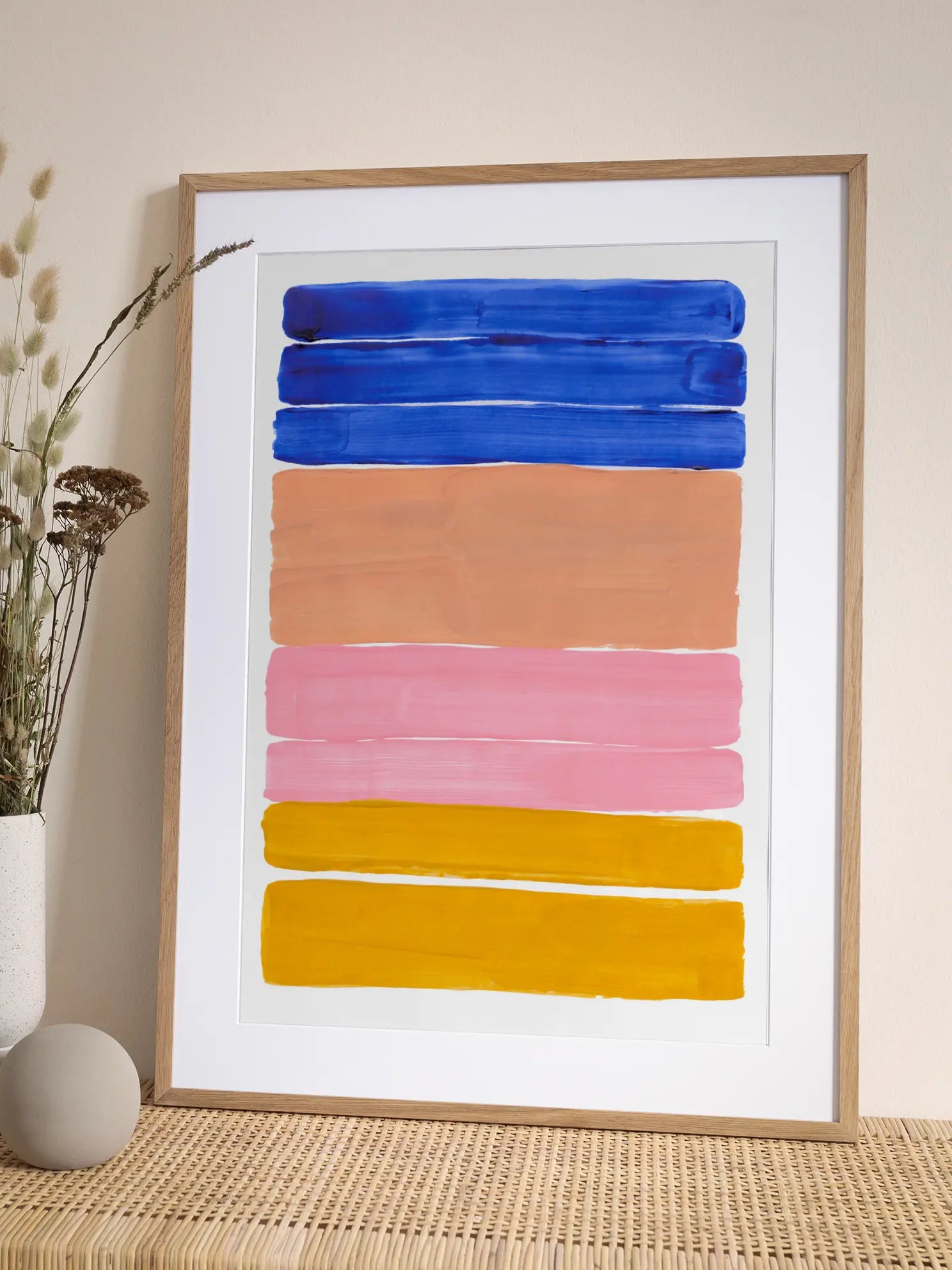 Color Strokes Poster