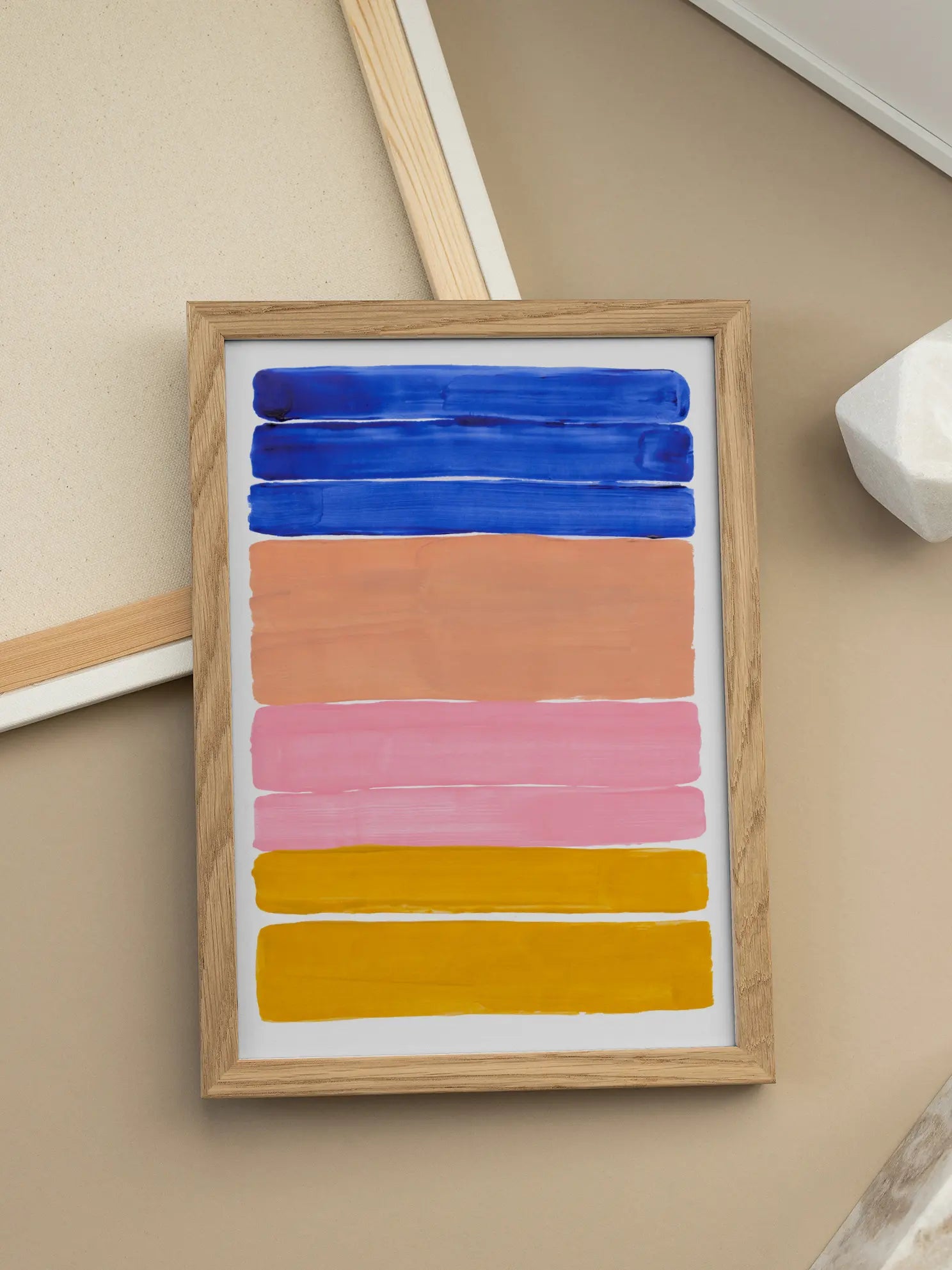 Color Strokes Poster