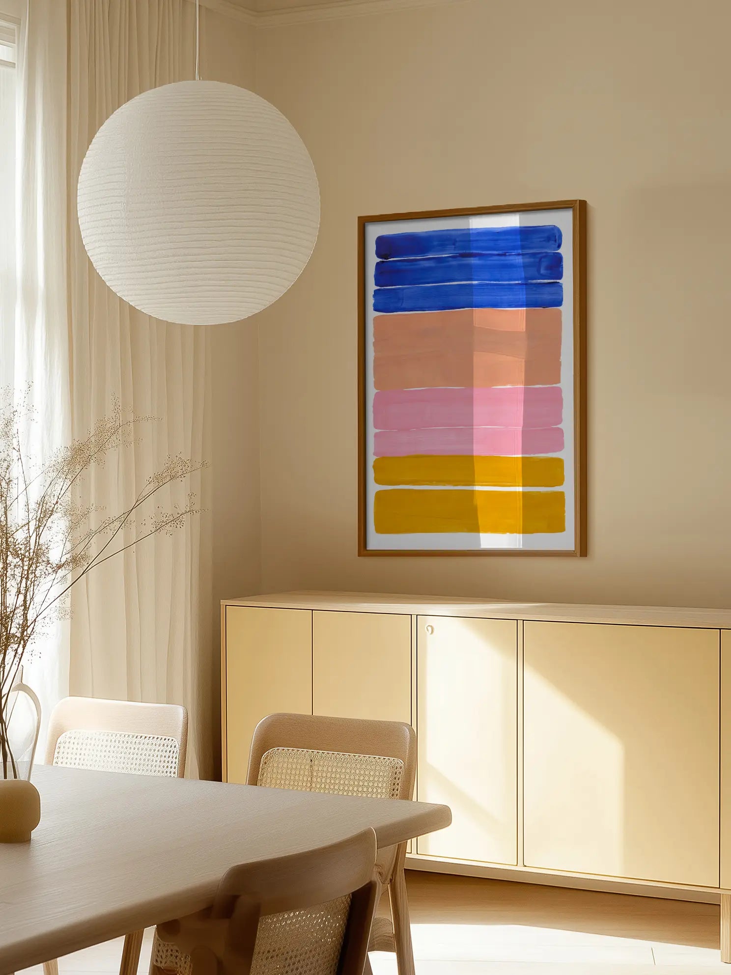 Color Strokes Poster