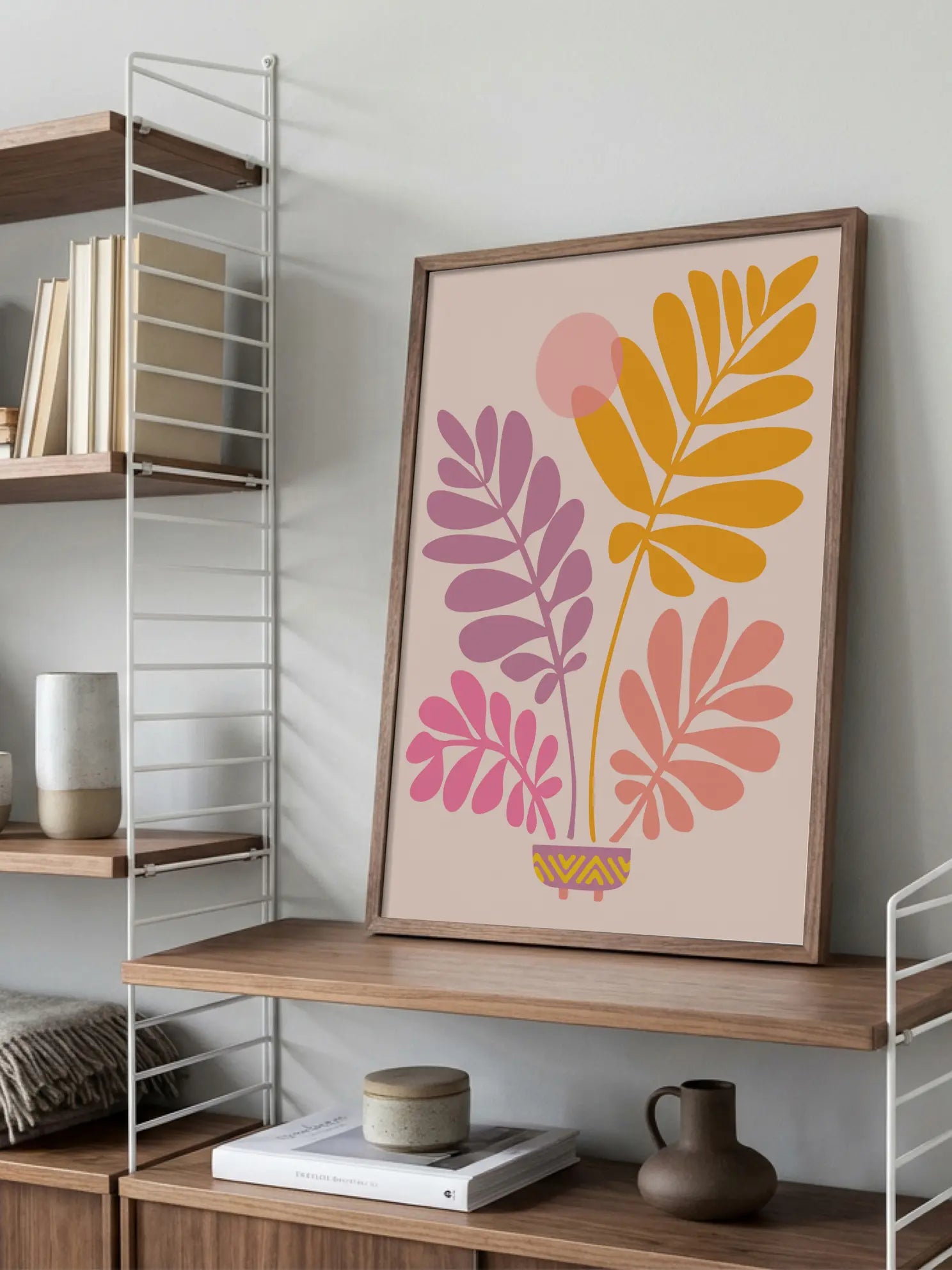 Colorful Botanical Poster