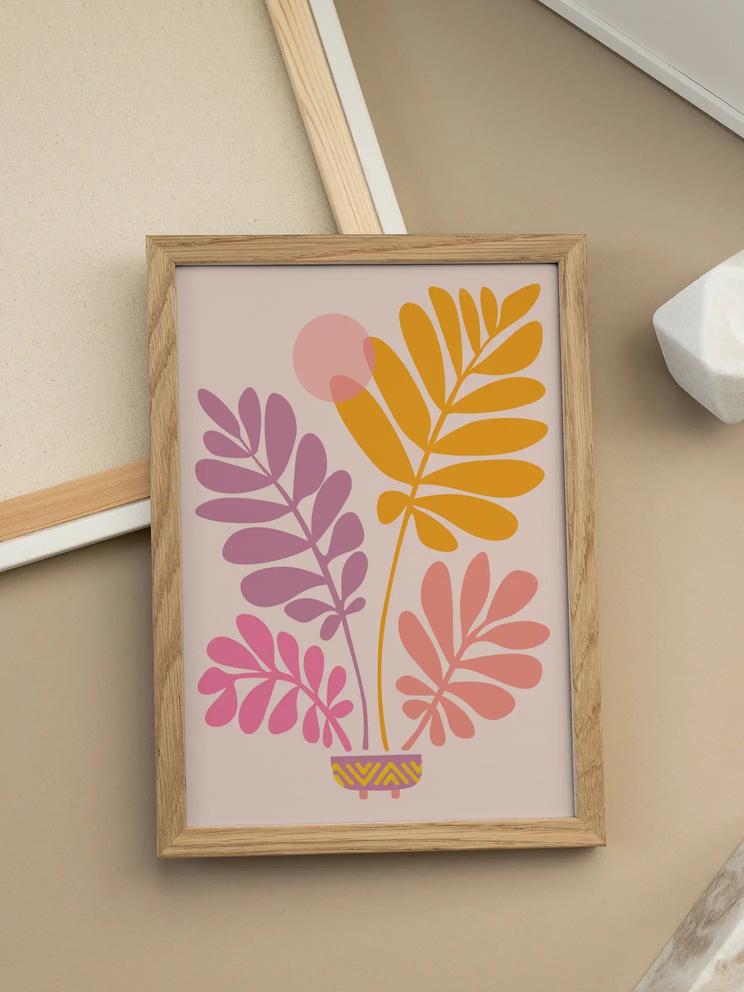 Colorful Botanical Poster