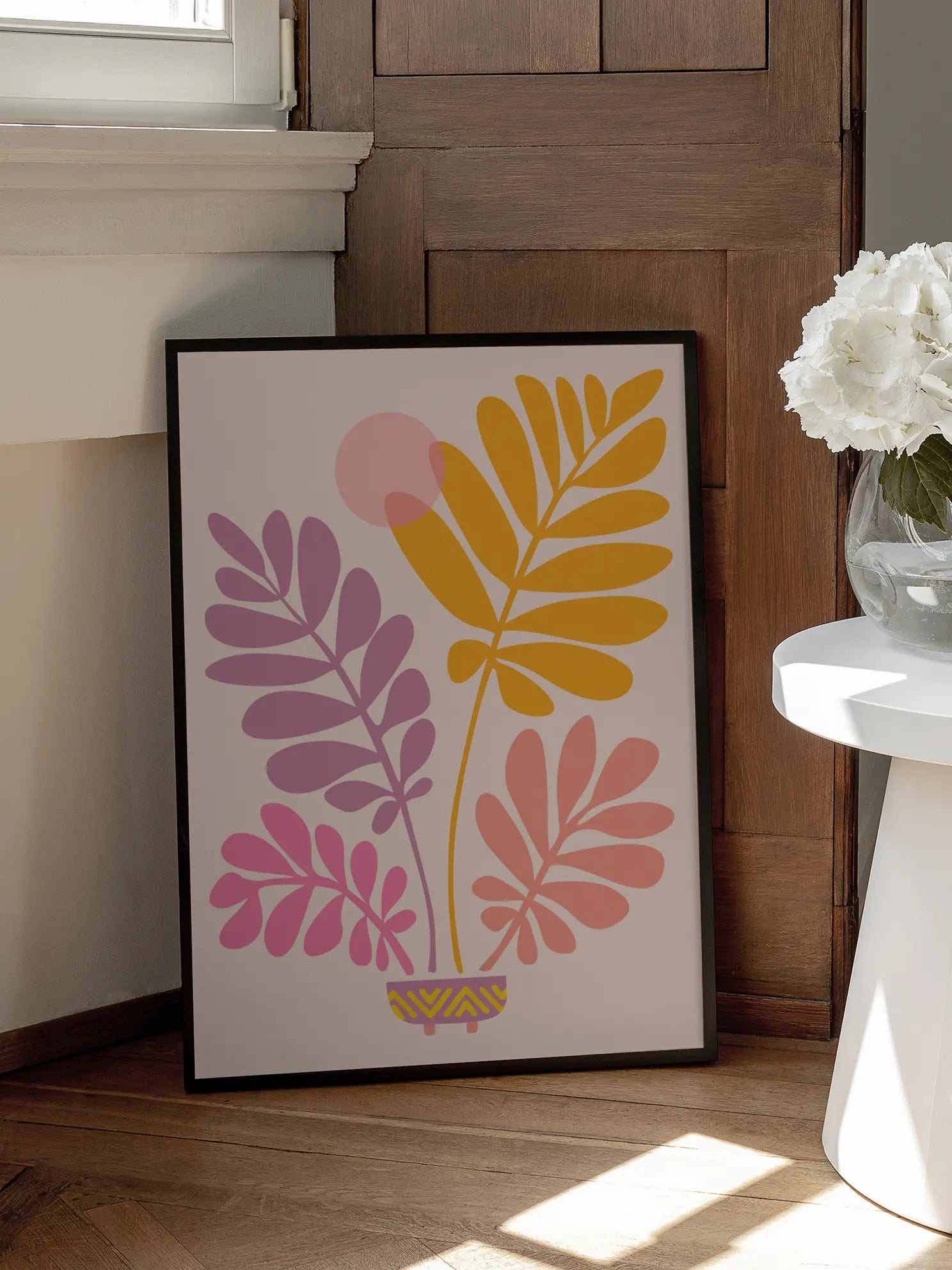 Colorful Botanical Poster