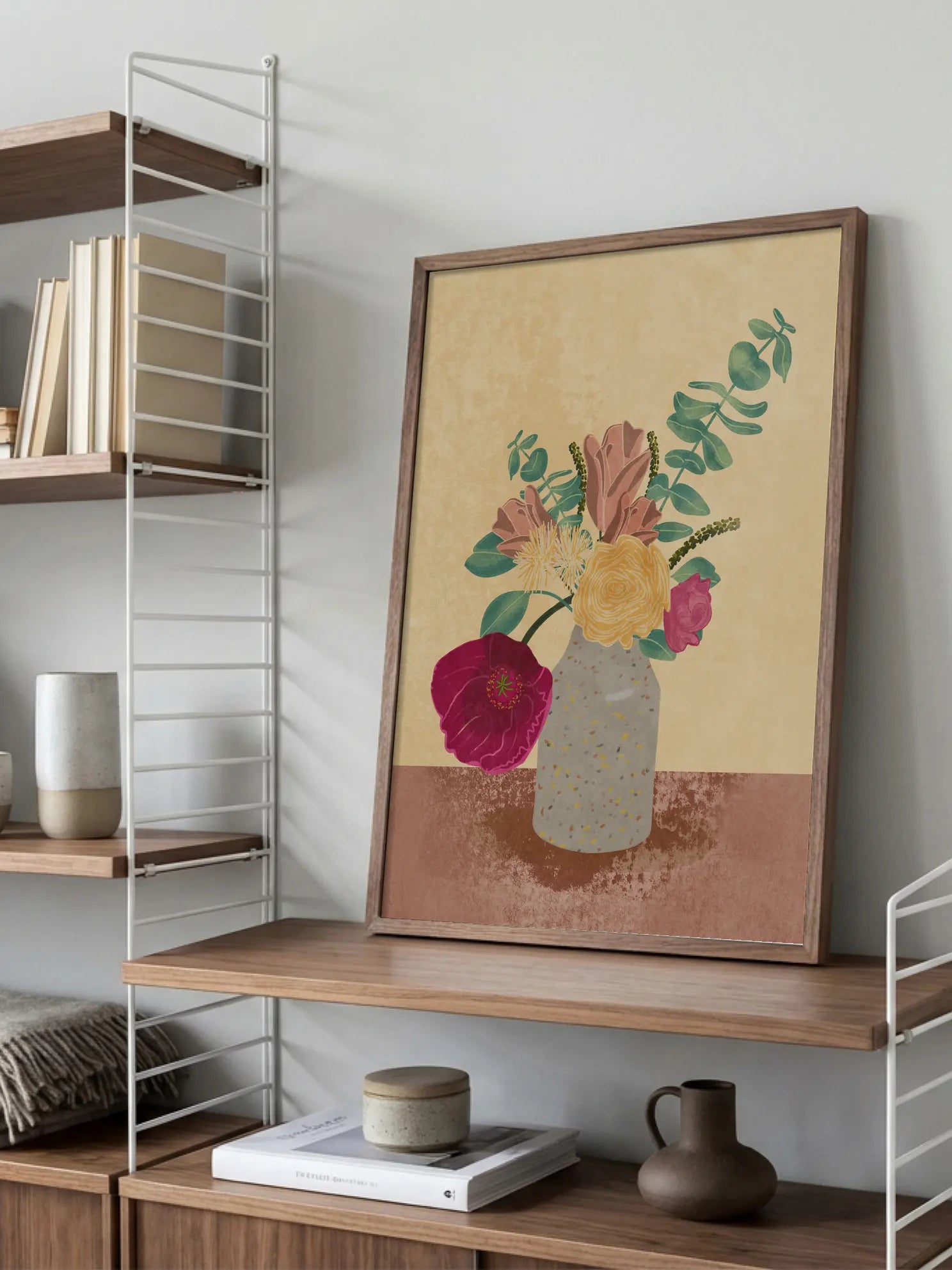 Colorful Bouquet Poster