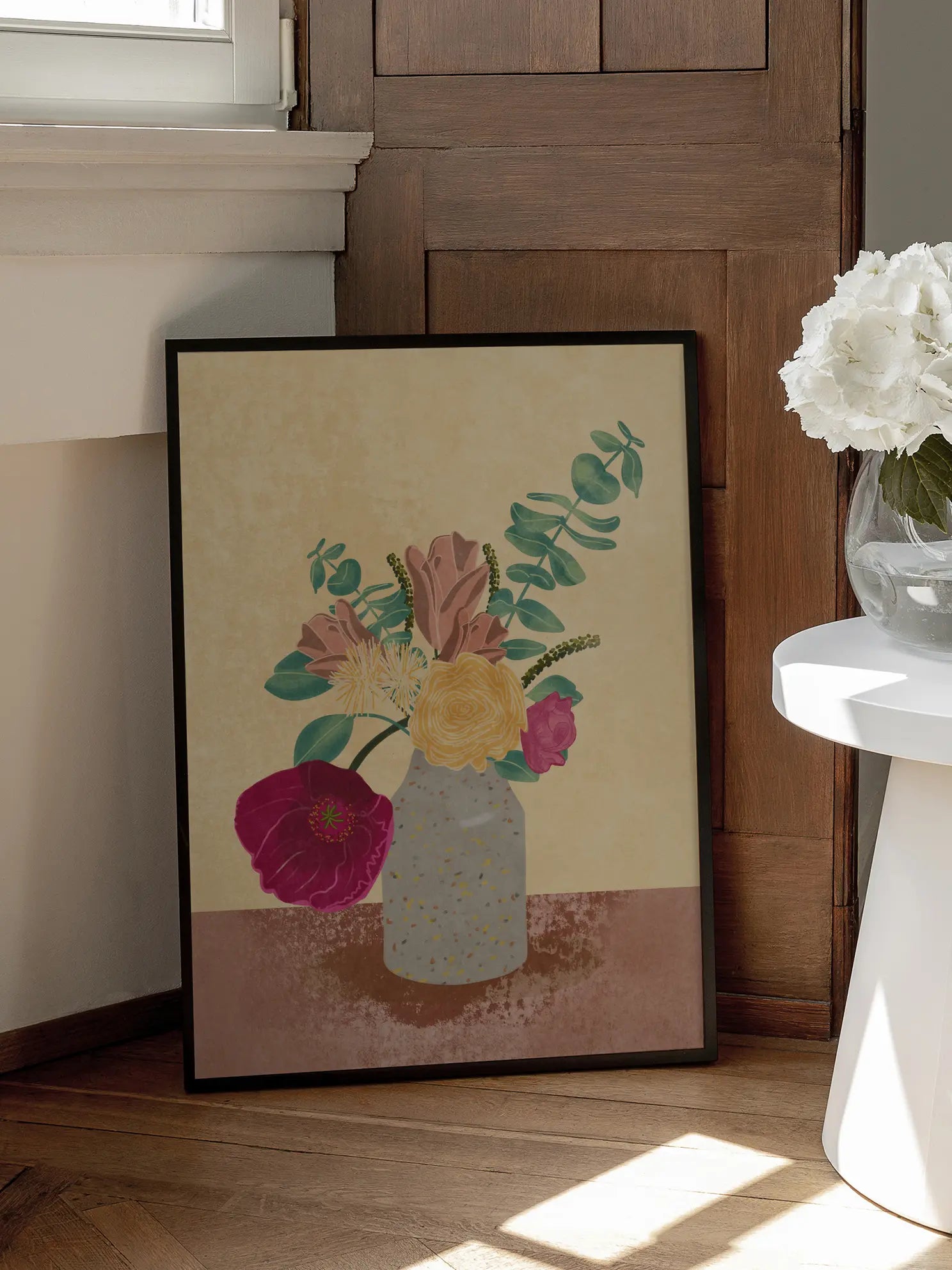 Colorful Bouquet Poster