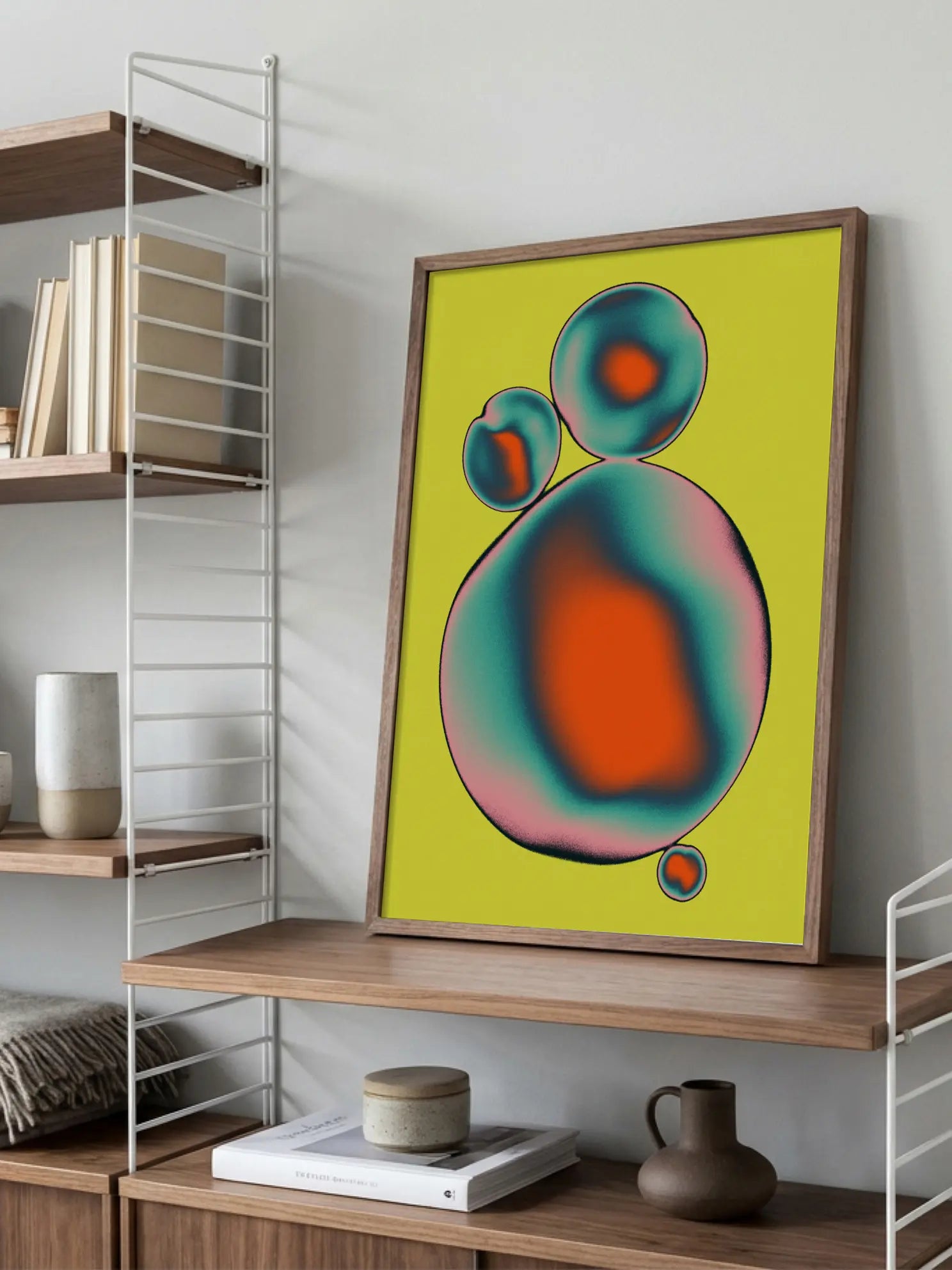 Colorful Bubbles Poster