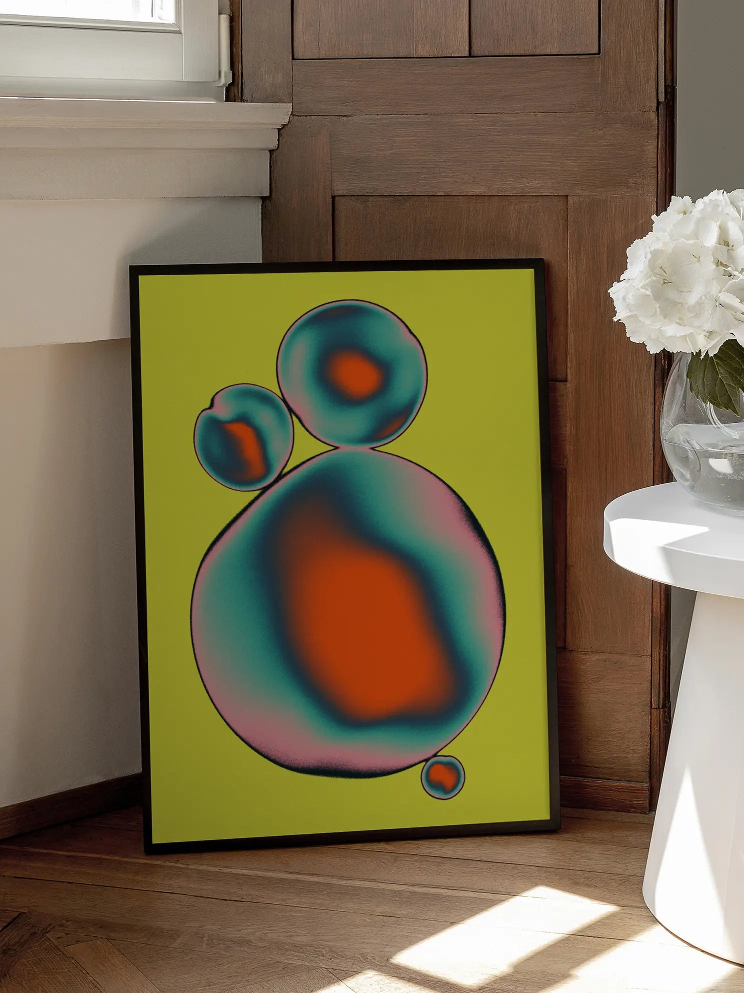 Colorful Bubbles Poster