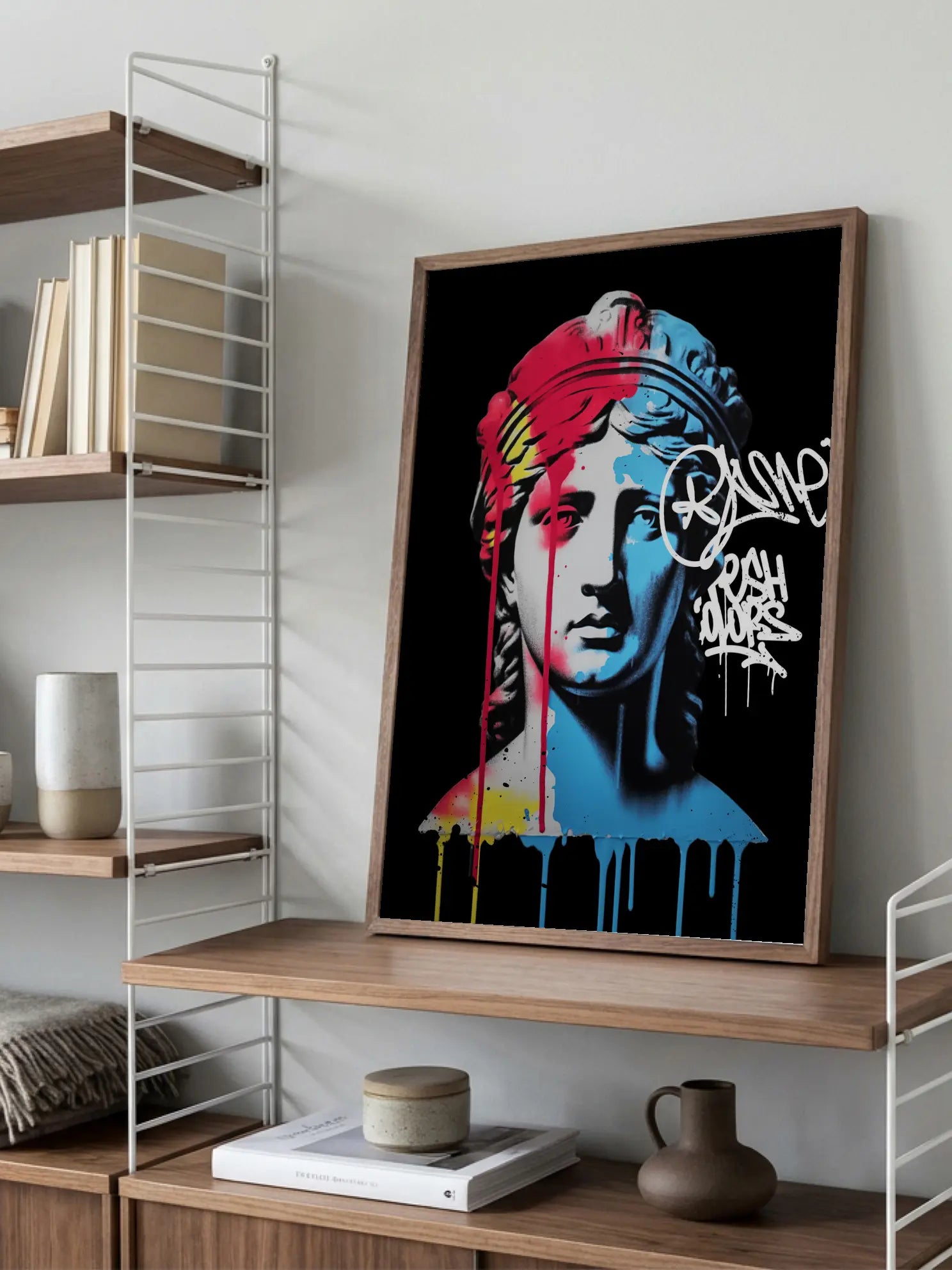 Colorful Bust Poster