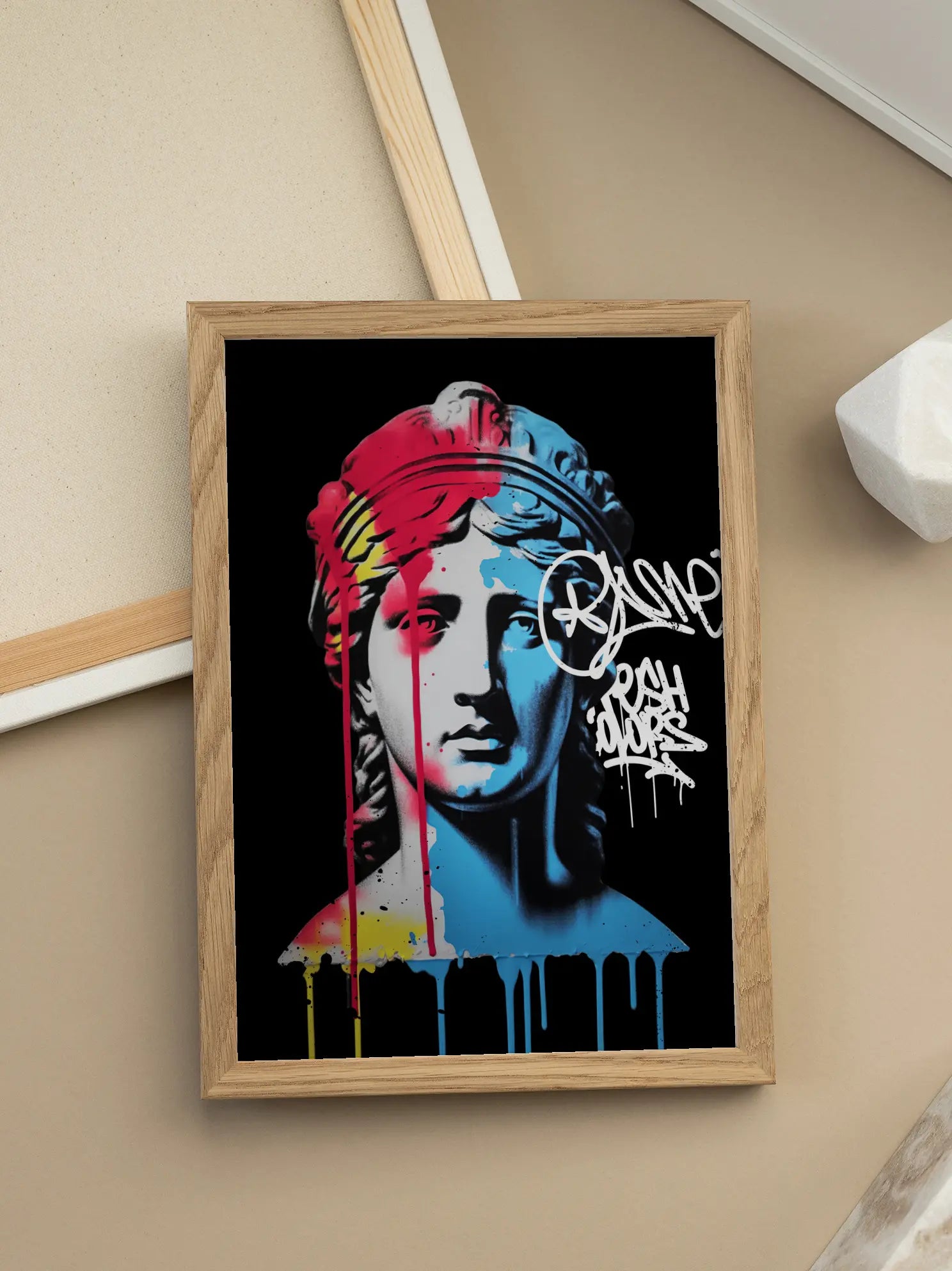 Colorful Bust Poster