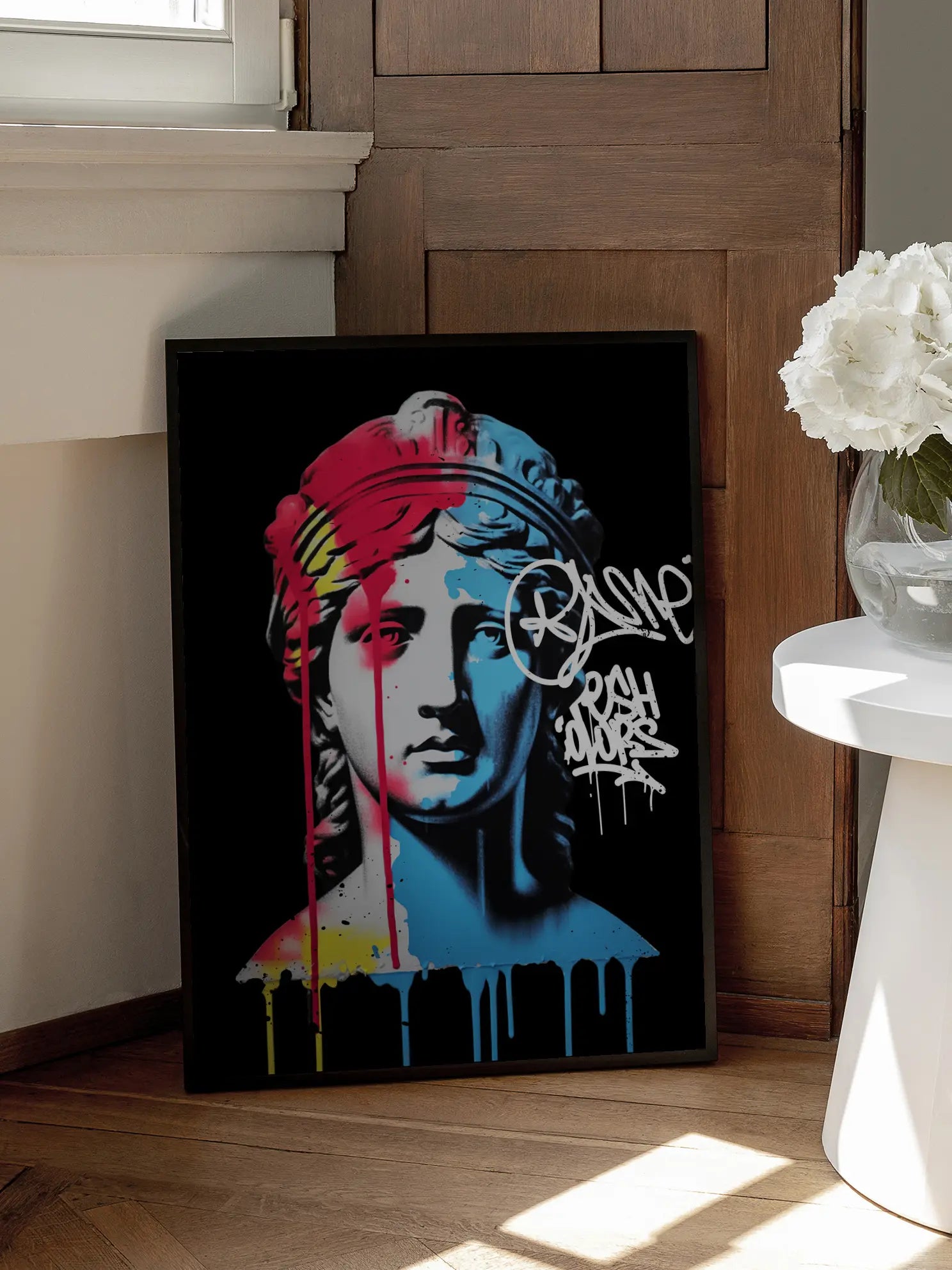 Colorful Bust Poster