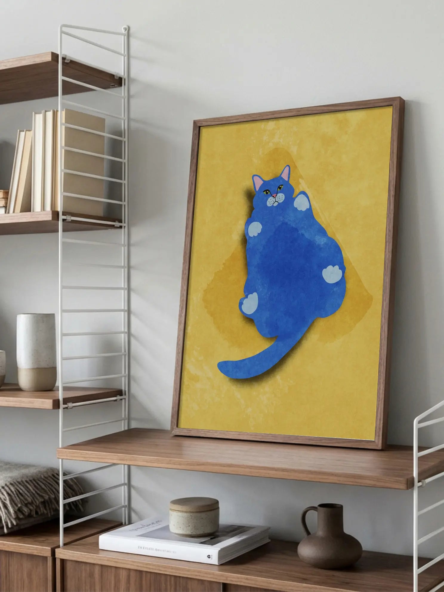Colorful Cat Poster