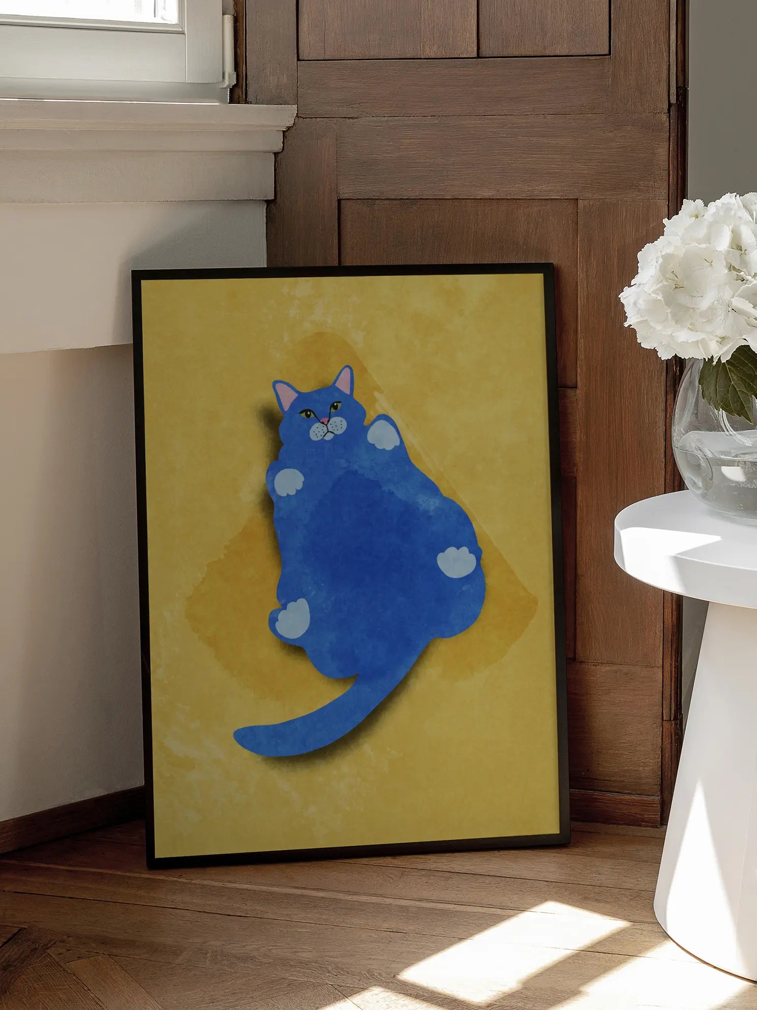 Colorful Cat Poster