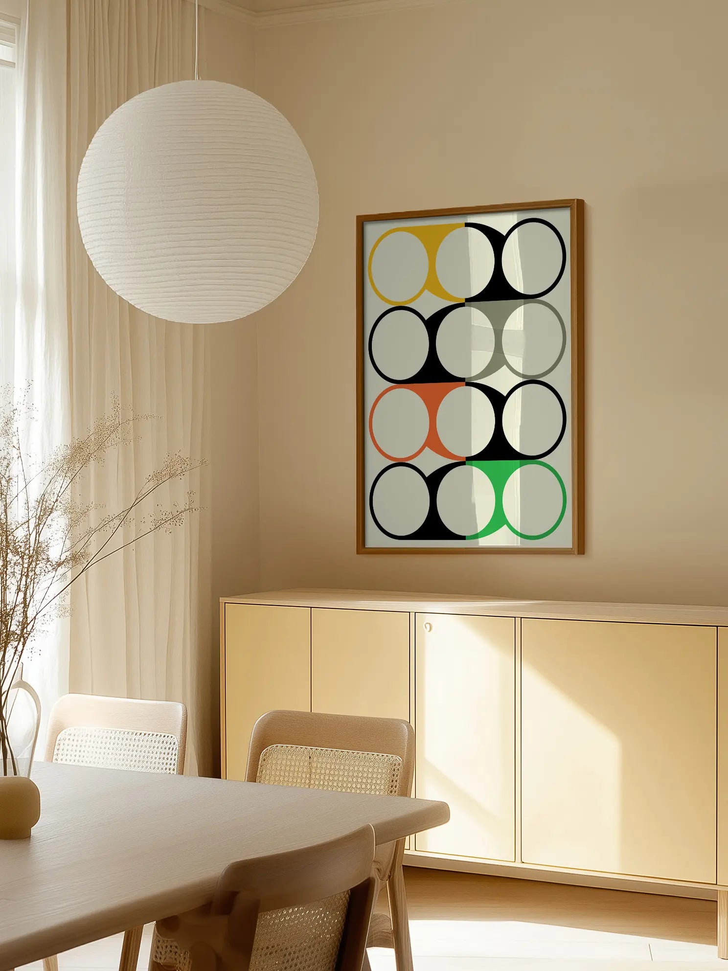 Colorful Circles Poster