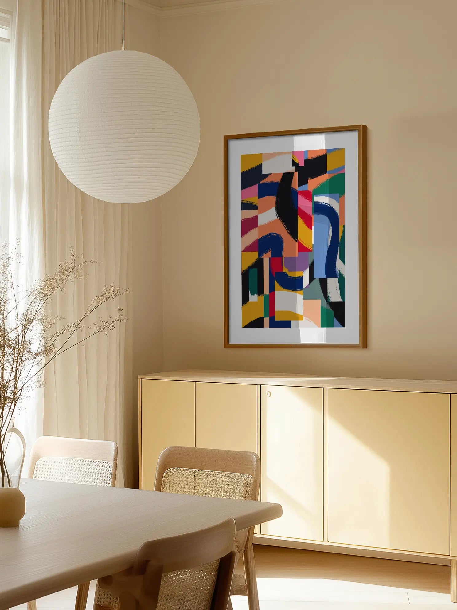 Colorful Composition Poster