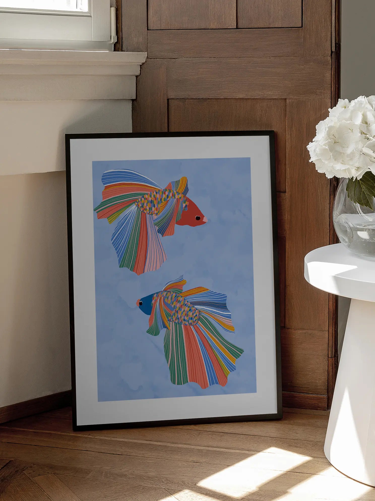 Colorful Fishes Poster